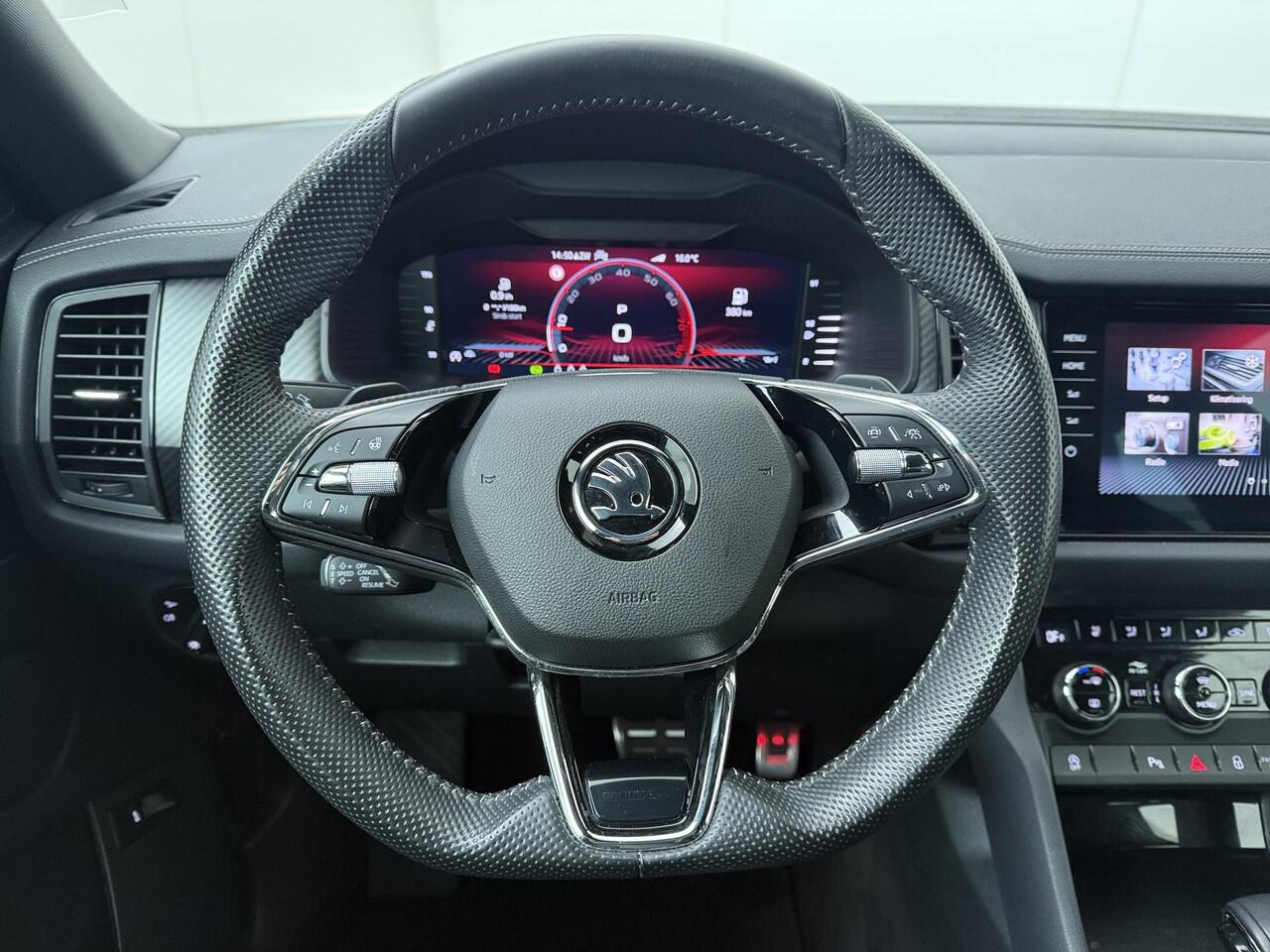 Skoda Kodiaq 1.5 TSI Sportline Business | 150 PK | Automaat | Adaptive cruise control | Lederen interieur | Stoelverwarming | Navigatiesysteem | 20" LM velgen |