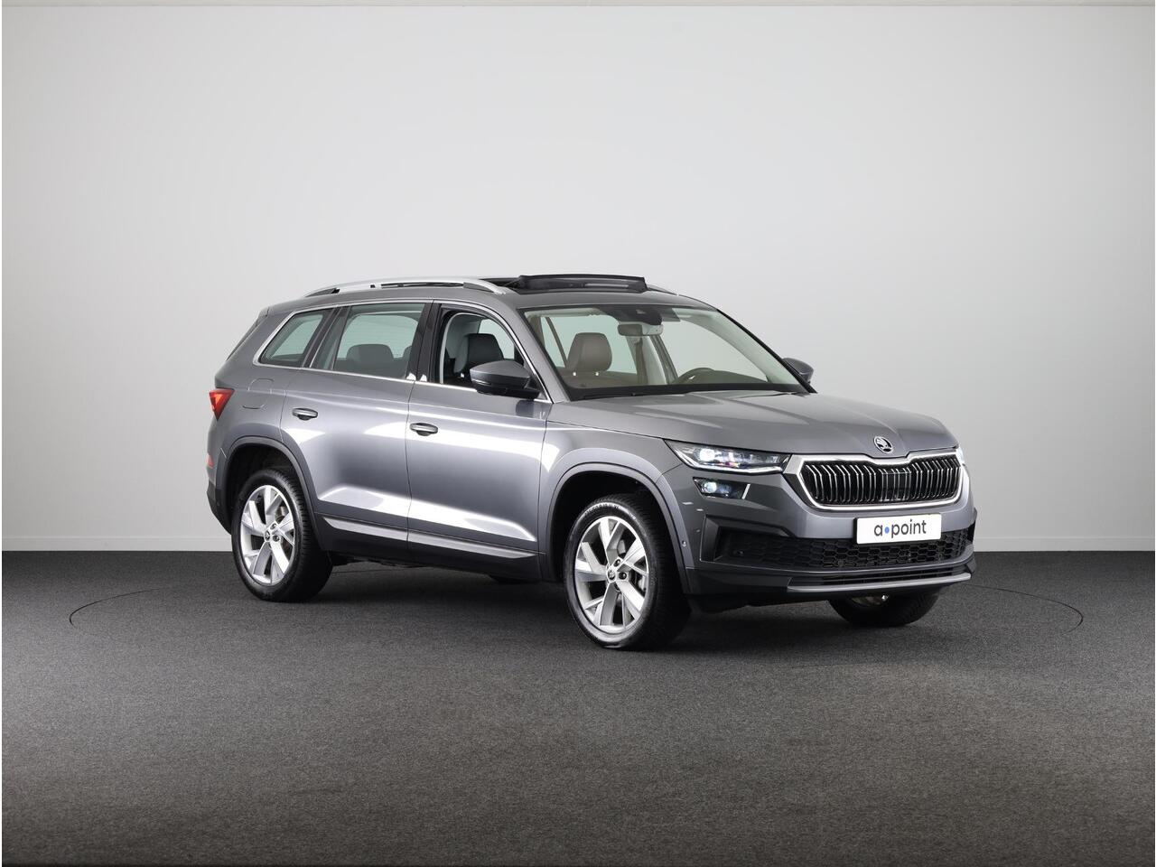 Skoda Kodiaq Business Edition Plus 1.5 TSI 150 pk 7 versn. DSG | Private lease vanaf 835,-- | 19 inch| Leder | Panoramadak | Adaptive Cruise Control | 360º camera | Fabrieksgarantie