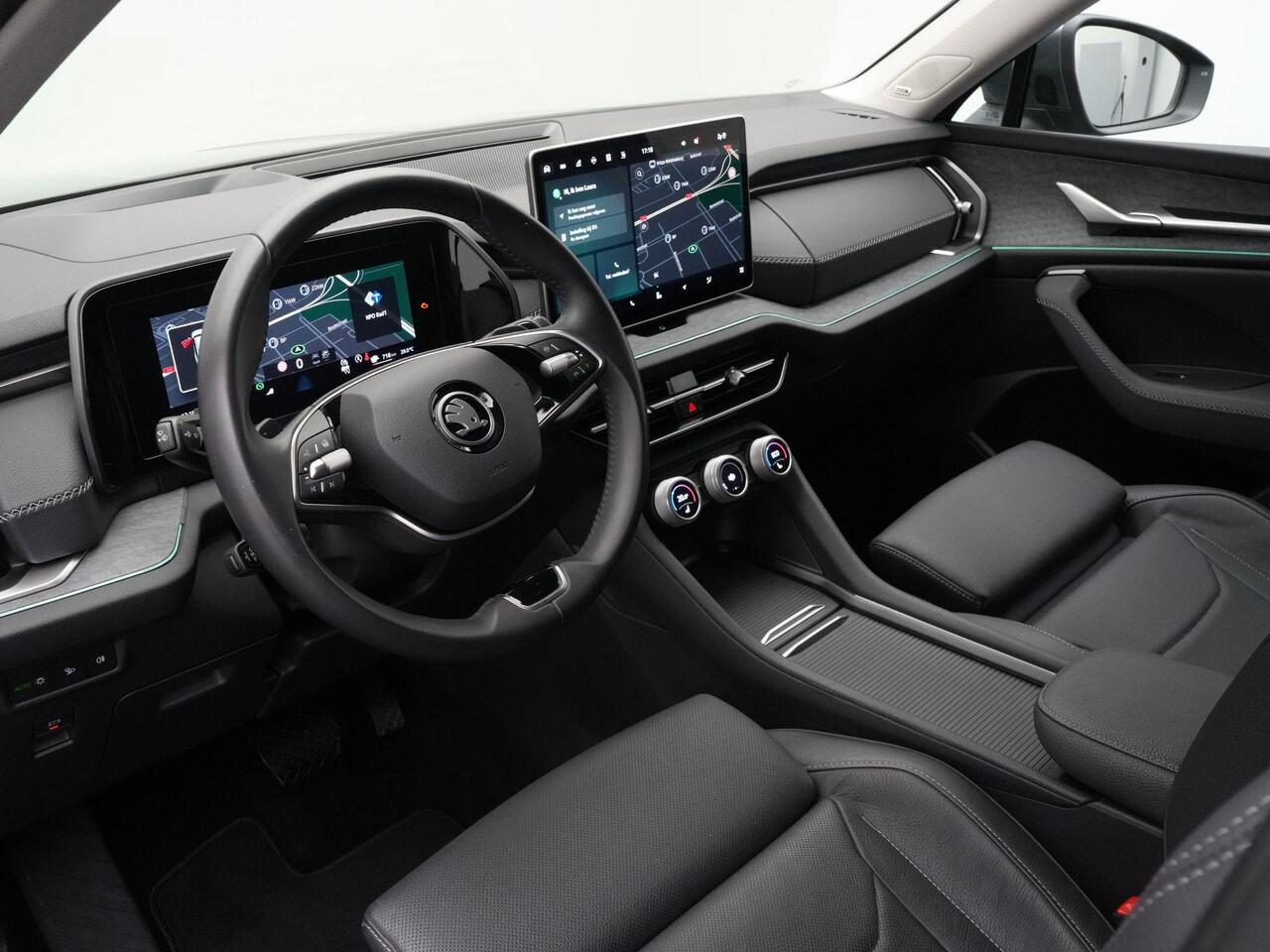 Skoda Kodiaq 1.5 TSI 204 pk DSG PHEV Business Edition | Head-Up Display | Lederen bekleding | CANTON sound | Full LED Matrix koplampen | Achteruitrijcamera | Predictive Adaptive Cruise | 18 inch