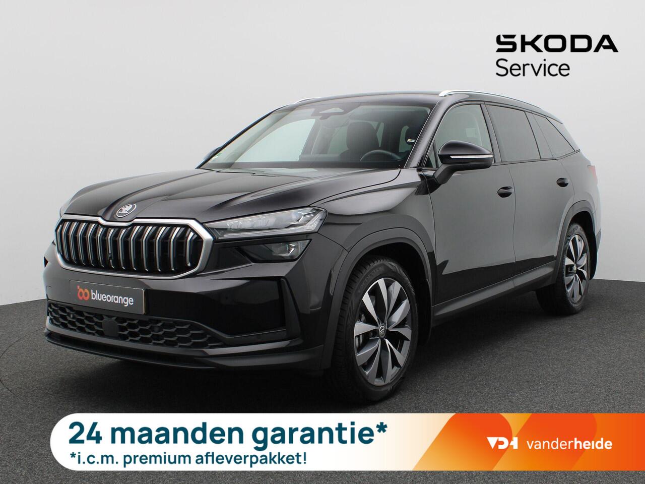 Skoda Kodiaq 1.5 TSI MHEV Business Edition 7p. 150PK DSG Matrix LED Verlichting, Trekhaak, Keyless, Side Assist, Stoel-Stuurverwarming, Virtual Pedal, Travel Assist, 19" LM Velgen