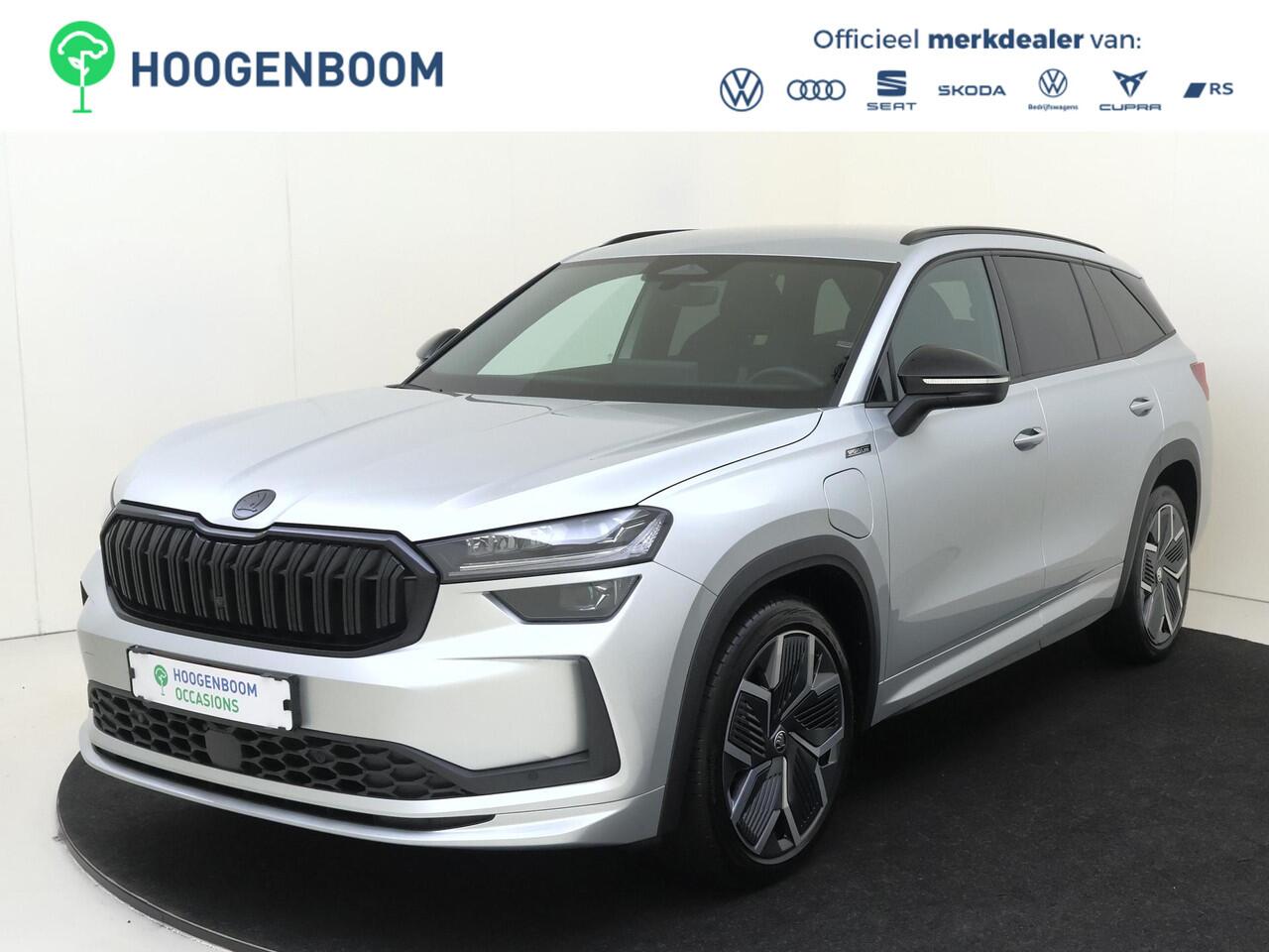 Skoda Kodiaq 1.5 TSI PHEV Sportline Business | Trekhaak | Achteruitrijcamera | 3-zone airco | Dodehoek detectie | Keyless | LED matrix verlichting | Adaptieve cruise control | Stoel- en stuurwielverwarming |