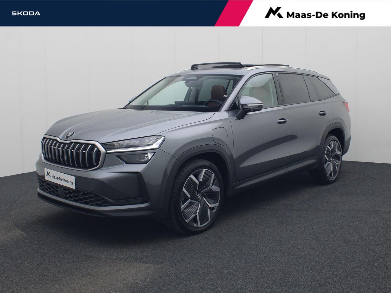 Skoda Kodiaq 1.5TSI 150kW/204PK PHEV Business Edition · Panoramadak · Leder · Apple/Android Auto · Garantie t/m 26-08-2028 of 120000km.