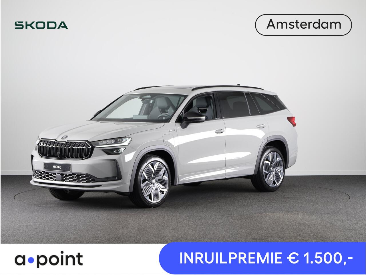 Skoda Kodiaq 1.5 TSI PHEV 204pk Sportline Business | 360° camera | Light & View | Panoramadak | 20 inch | Winter pakket |