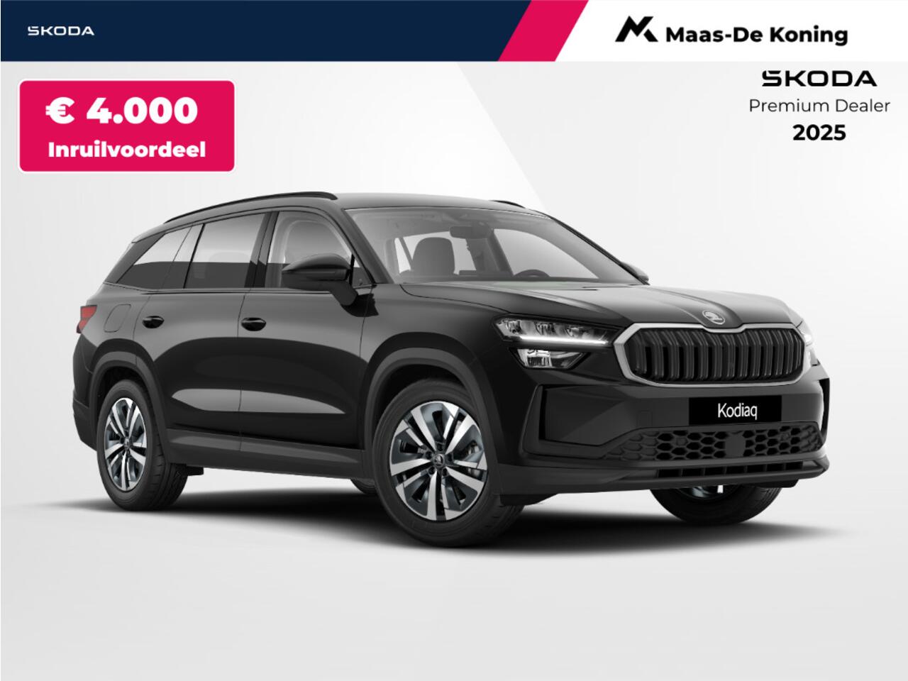 Skoda Kodiaq Business Edition 1.5 TSI m-HEV 110 kW / 150 PK SUV | 7 Persoons | Trekhaak | Comfort Pakket | 4000,- inruilvoordeel!!