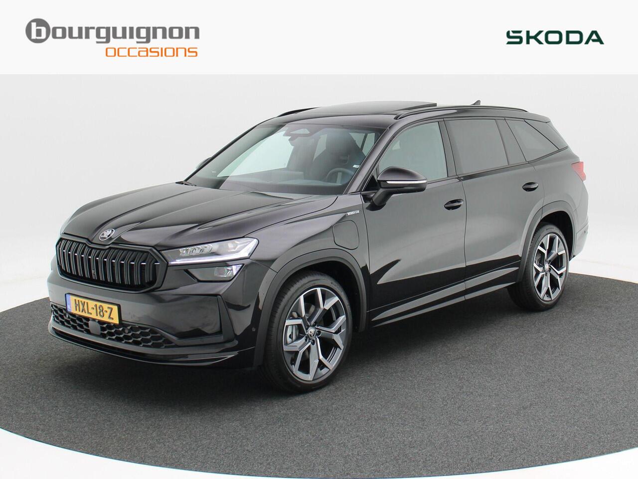 Skoda Kodiaq 1.5 TSi 204 Pk PHEV Sportline Business | Trekhaak | Panoramadak | 20 Inch | Head-Up | Navigatie | Stoelverwarming | Matrix LED