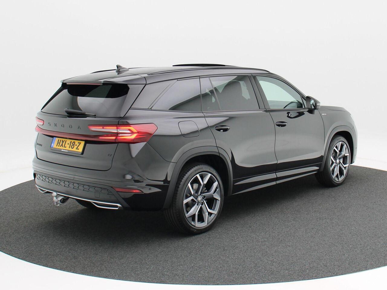 Skoda Kodiaq 1.5 TSi 204 Pk PHEV Sportline Business | Trekhaak | Panoramadak | 20 Inch | Head-Up | Navigatie | Stoelverwarming | Matrix LED