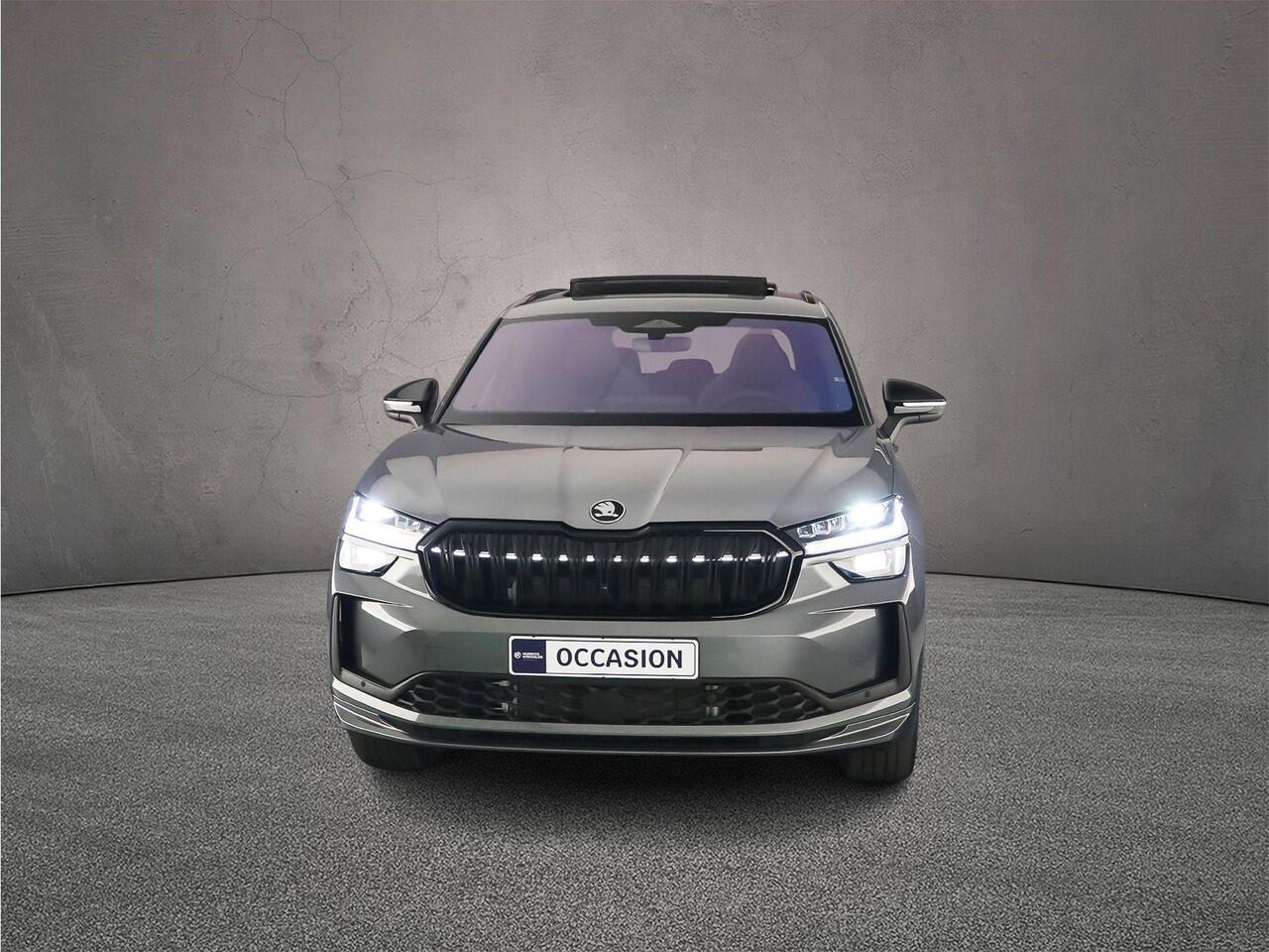 Skoda Kodiaq Sportline Business 1.5 TSI PHEV 204pk DSG Automaat Trekhaak, Panoramadak, Verwarmde voorruit, CANTON audio, Adaptive cruise control, Achteruitrijcamera, LED matrix koplampen