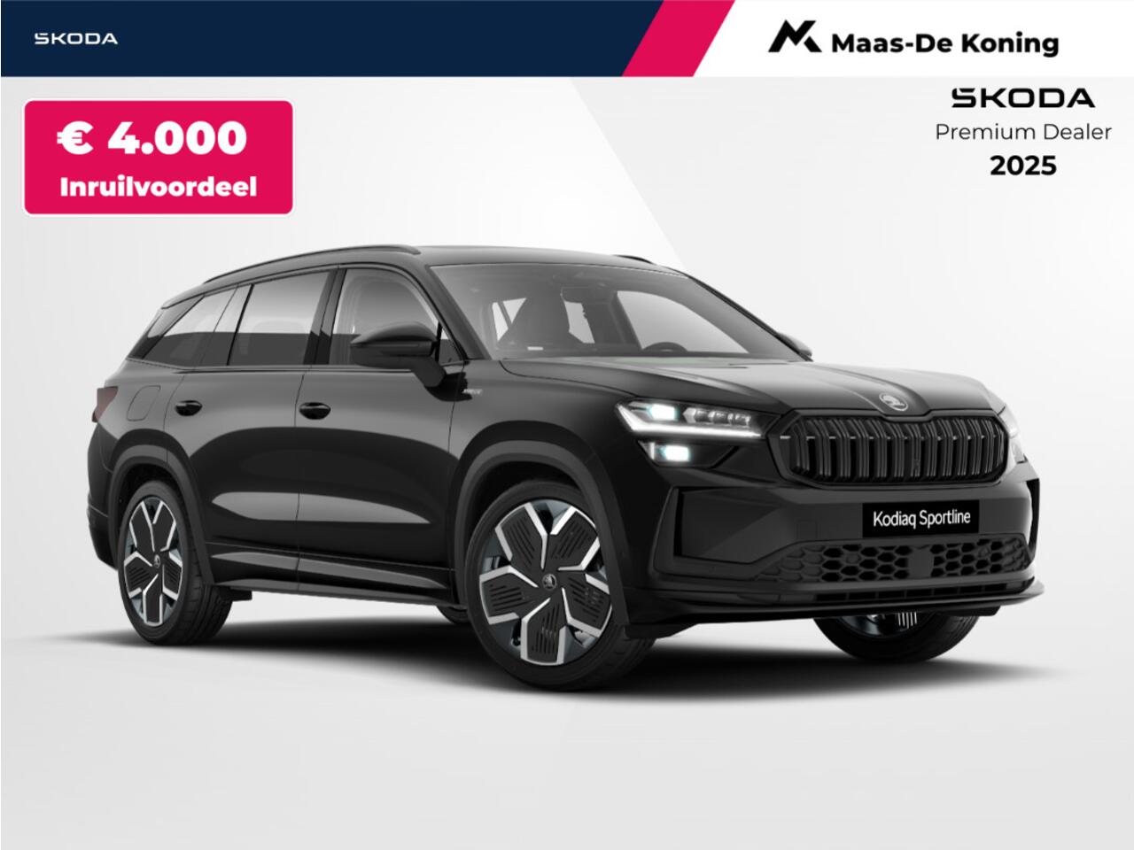 Skoda Kodiaq Sportline Business 1.5 TSI PHEV 150 kW / 204 PK SU V | Panoramadak | Comfort Pakket | Trekhaak wegklapbaar | 4000,- inruilvoordeel!!