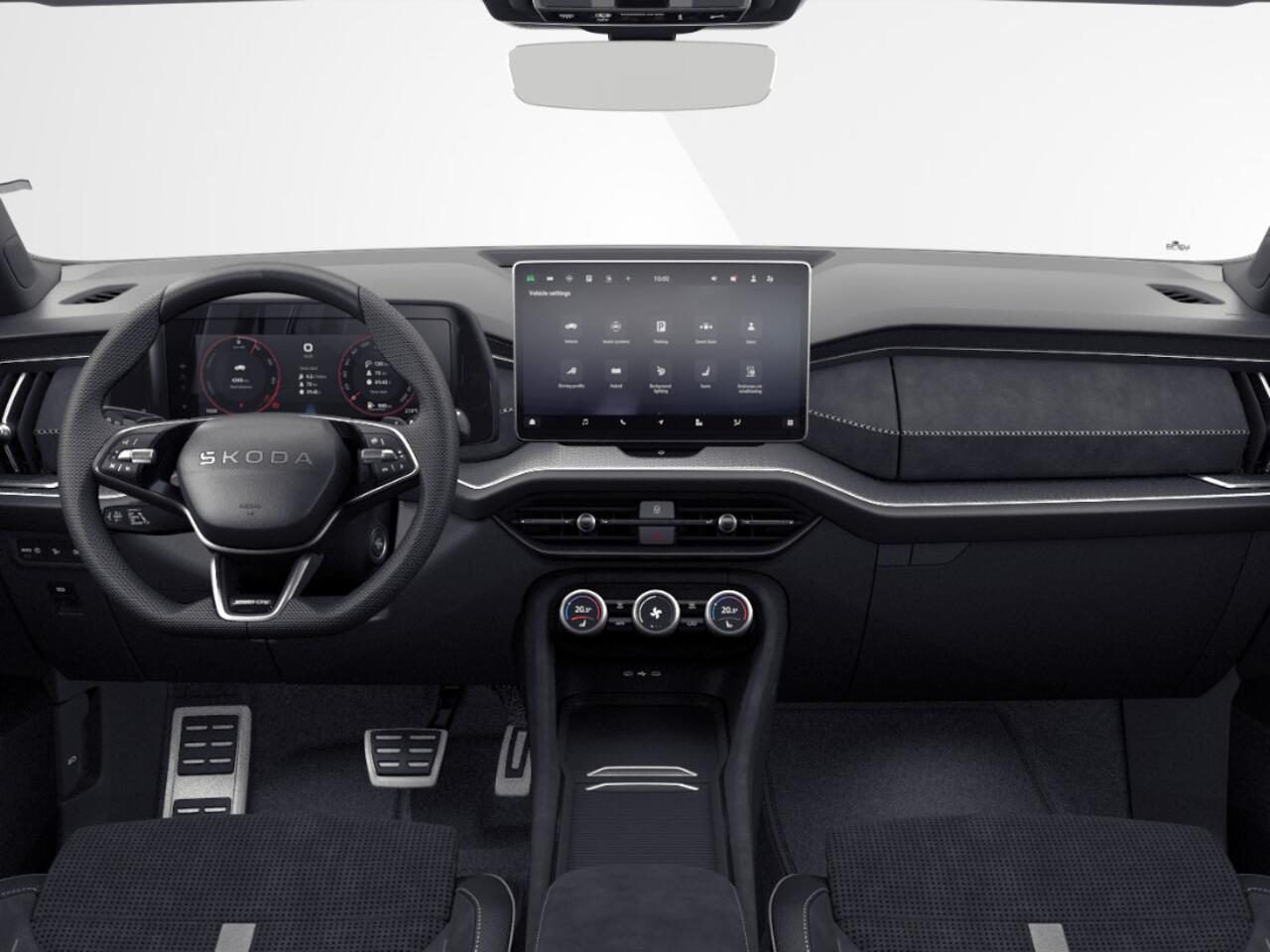 Skoda Kodiaq Sportline Business 1.5 TSI PHEV 150 kW / 204 PK SU V | Panoramadak | Trekhaak wegklapbaar | 4000,- Inruilvoordeel!!