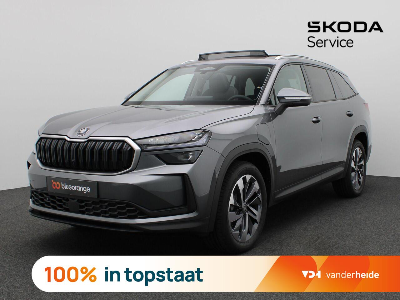Skoda Kodiaq 1.5 TSI PHEV Business Edition 204PK DSG 19" velgen, Pano-Schuifdak, Matrix LED-verlichting, Keyless, Side Assist, Memorystoel, Virtual Pedal, Trekhaak, 19" LM Velgen