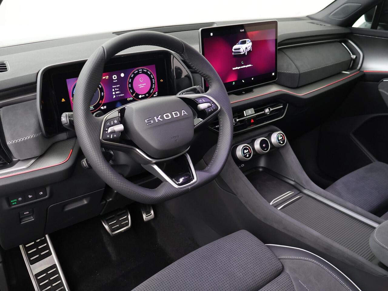 Skoda Kodiaq Sportline Business 1.5 TSI PHEV 204 PK GRATIS E-BIKE | Trekhaak | Panorama dak | 19" lichtmetalen velgen |