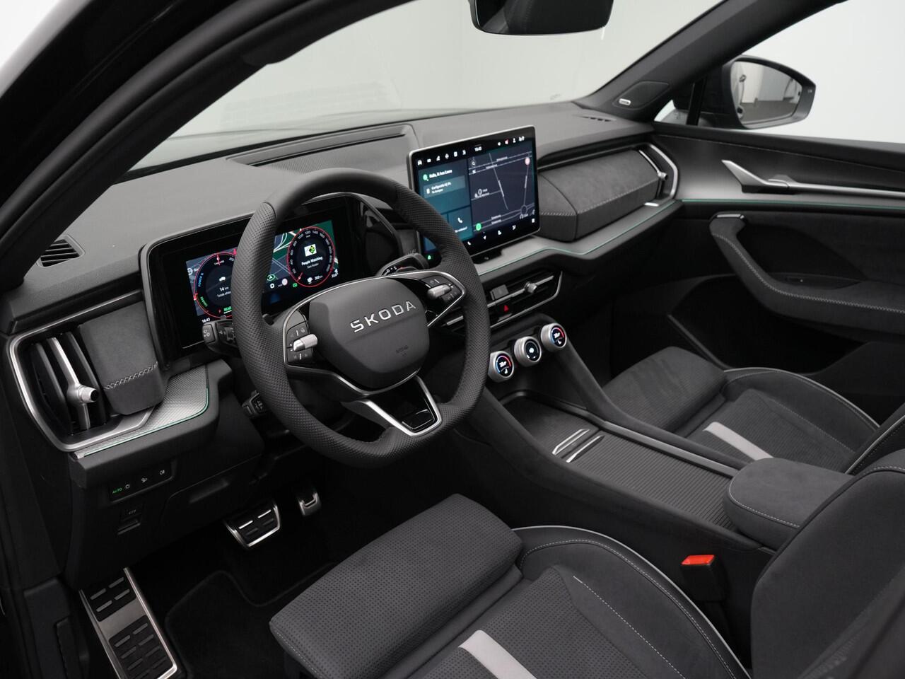 Skoda Kodiaq 1.5 TSI 204 pk DSG PHEV Sportline Business | Panoramadak | Geheugenstoelen | Matrix LED | Achteruitrijcamera | Navigatie | Canton | Keyless