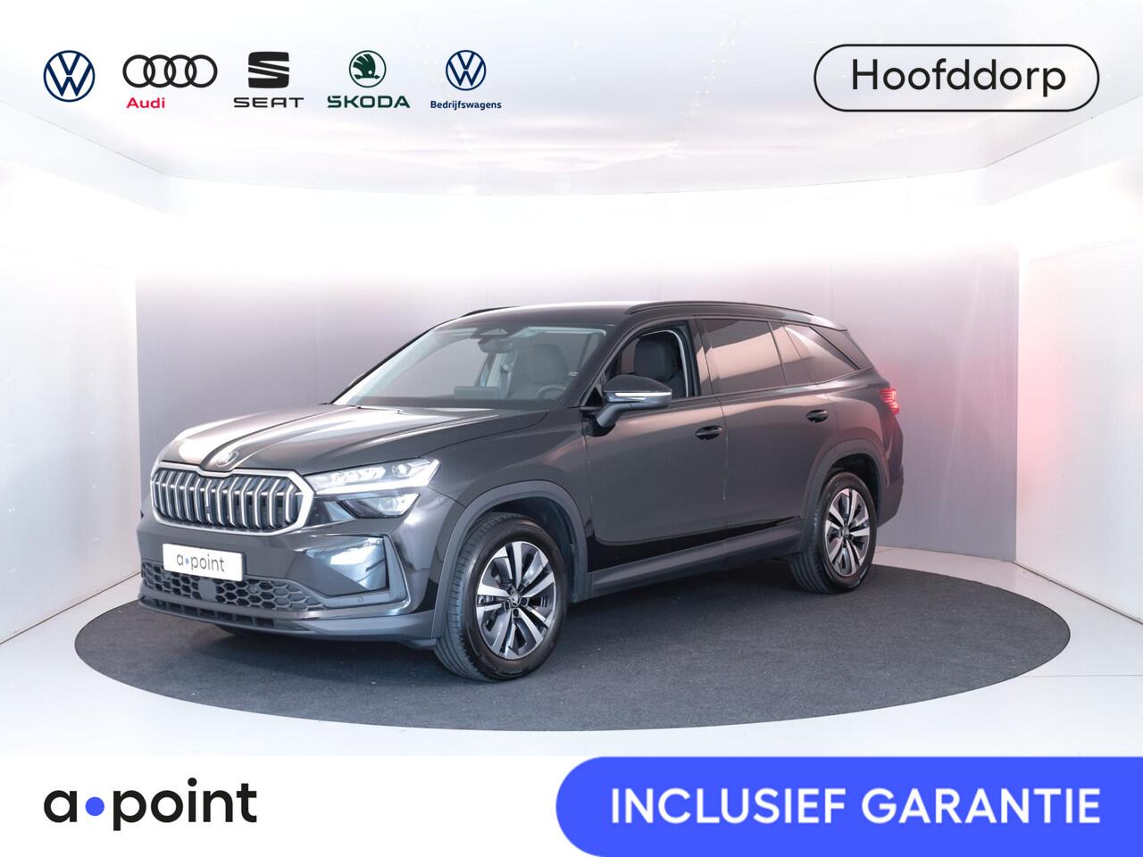 Skoda Kodiaq 1.5 TSI MHEV Business Edition 7p. 150 pk Automaat (DSG) | 7-Persoons | Verlengde garantie | Navigatie | Trekhaak (wegklapbaar) | Parkeersensoren | Achteruitrijcamera | Matrix LED koplampen |