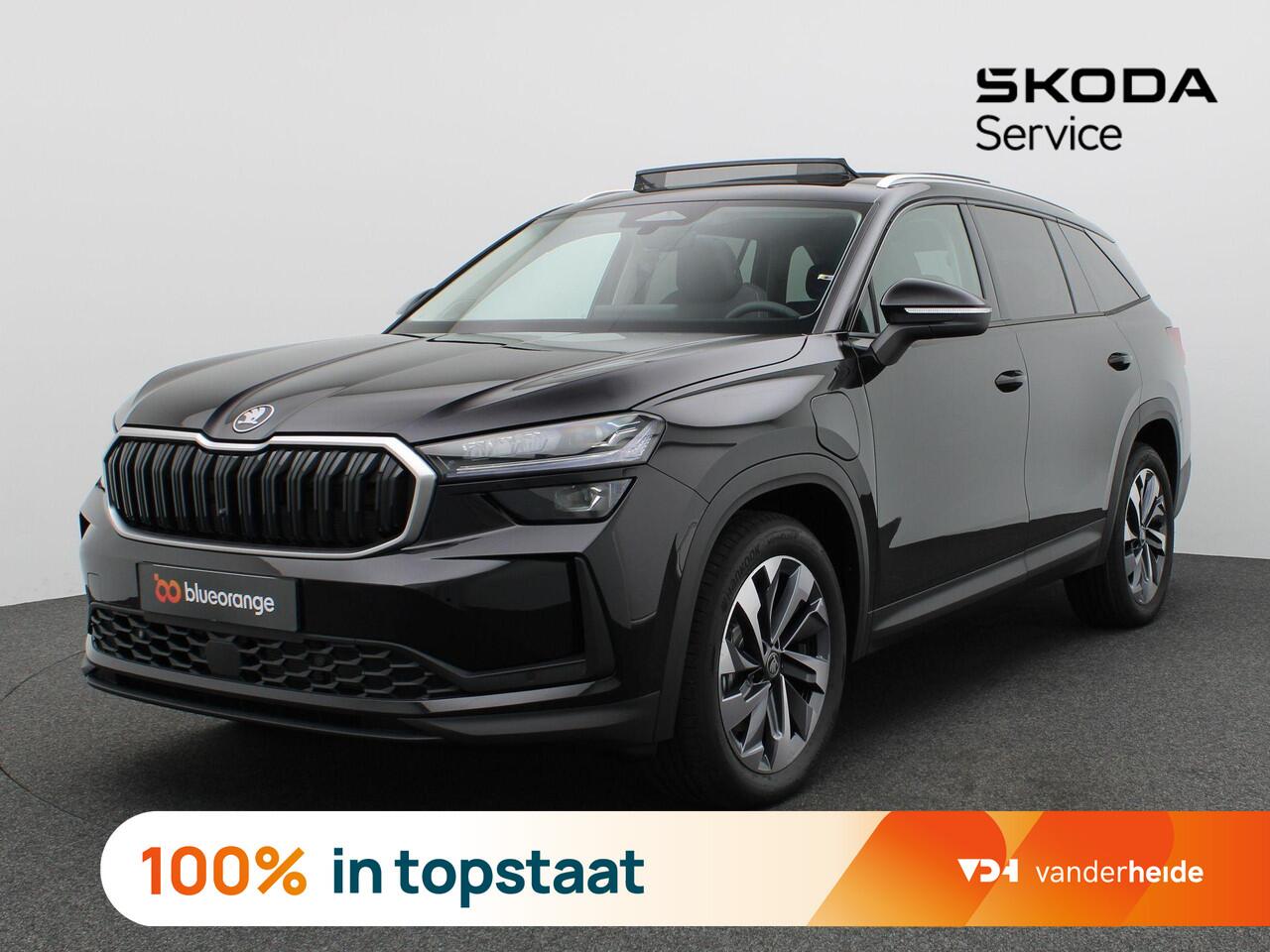 Skoda Kodiaq 1.5 TSI PHEV Business Edition 204PK DSG Pano-Schuifdak, Matrix LED-verlichting, Keyless, Side Assist, Memorystoel, Virtual Pedal, Trekhaak, 19" LM Velgen