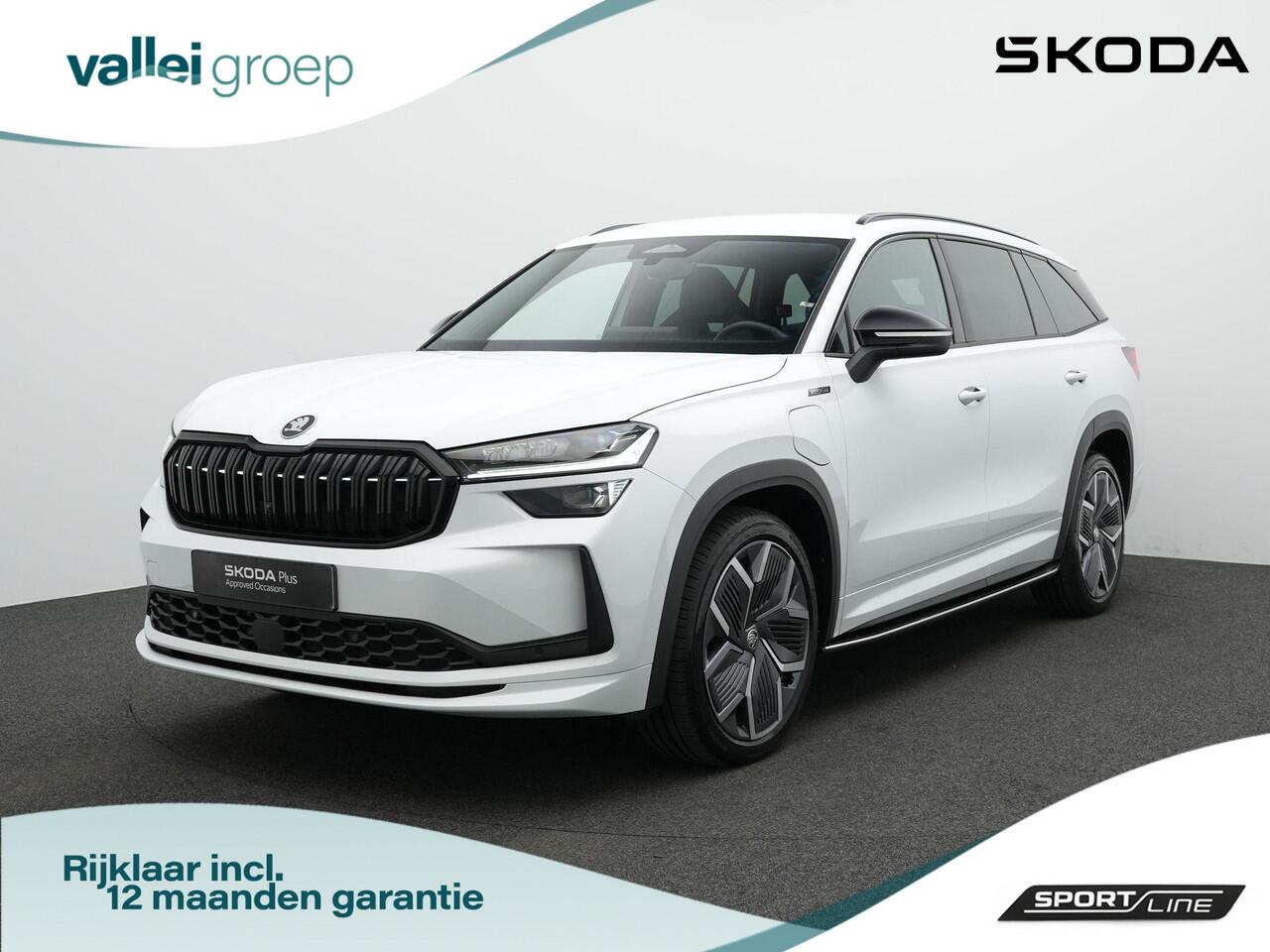 Skoda Kodiaq 1.5 TSI 204 pk DSG Sportline Business | Adaptief onderstel | Matrix LED | Geheugenstoel | Achteruitrijcamera | Leder/alcantara | Stoelverwarming | 20 inch