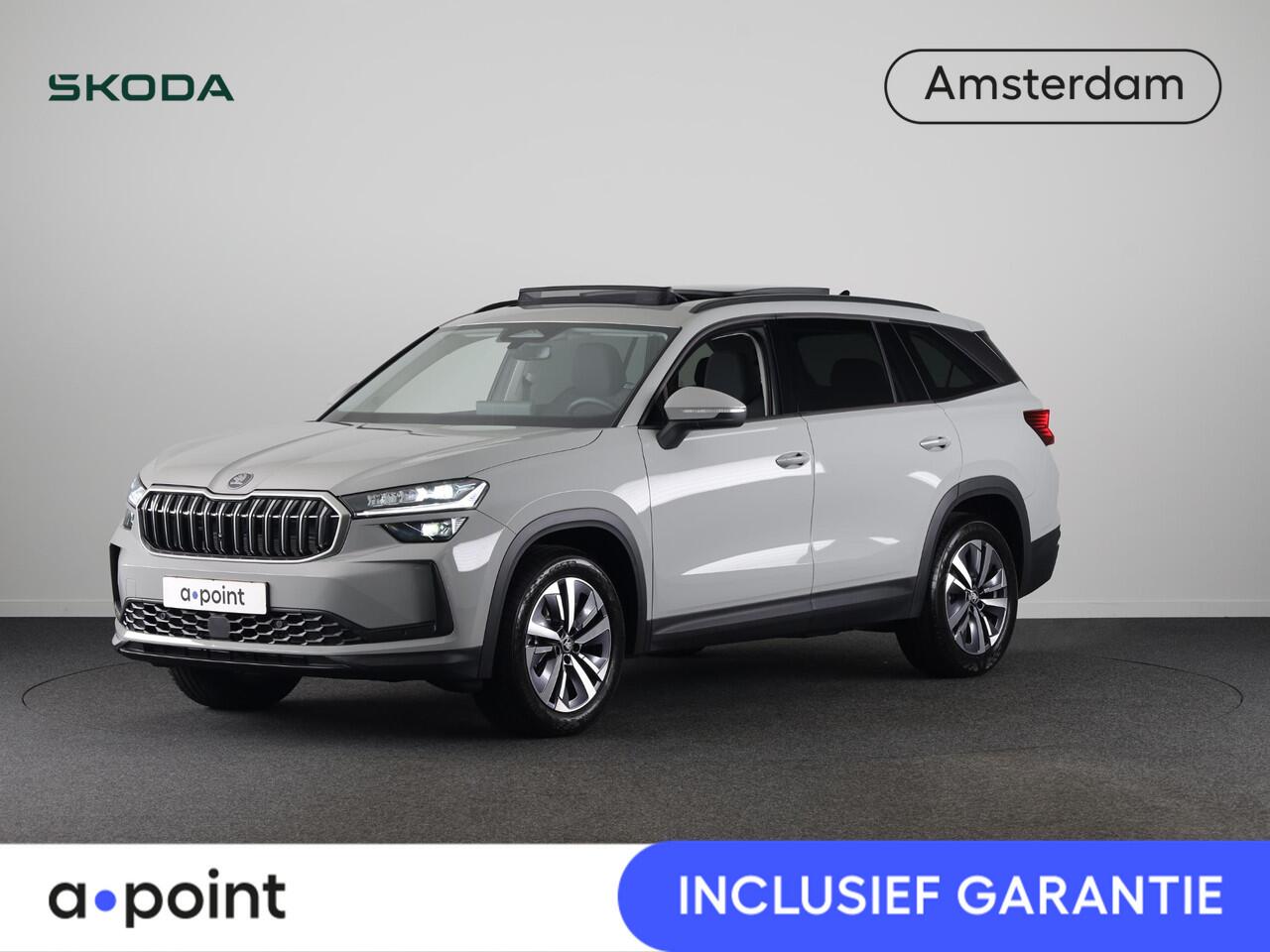 Skoda Kodiaq 1.5 TSI MHEV Business Edition 7p. 150 pk Automaat (DSG) | 7-Persoons | Panoramadak | Led Matrix | Trekhaak (wegklapbaar) | Adaptive Cruise | Dode hoek sensoren | Elek. stoel