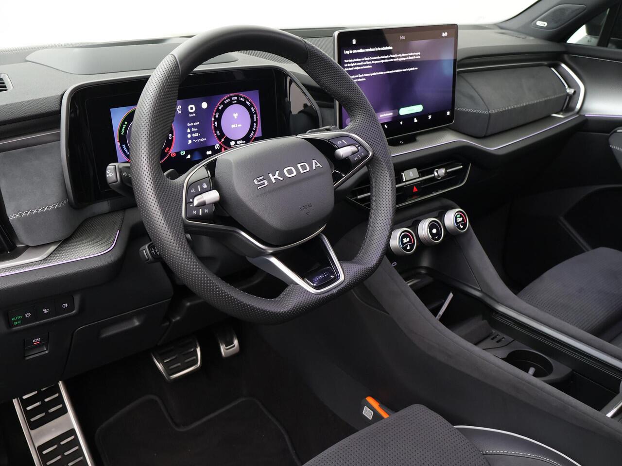 Skoda Kodiaq 1.5 TSI PHEV Sportline Business | 204 PK | Soh 100% | Trekhaak | Elektrisch panorama dak | Stoelverwarming