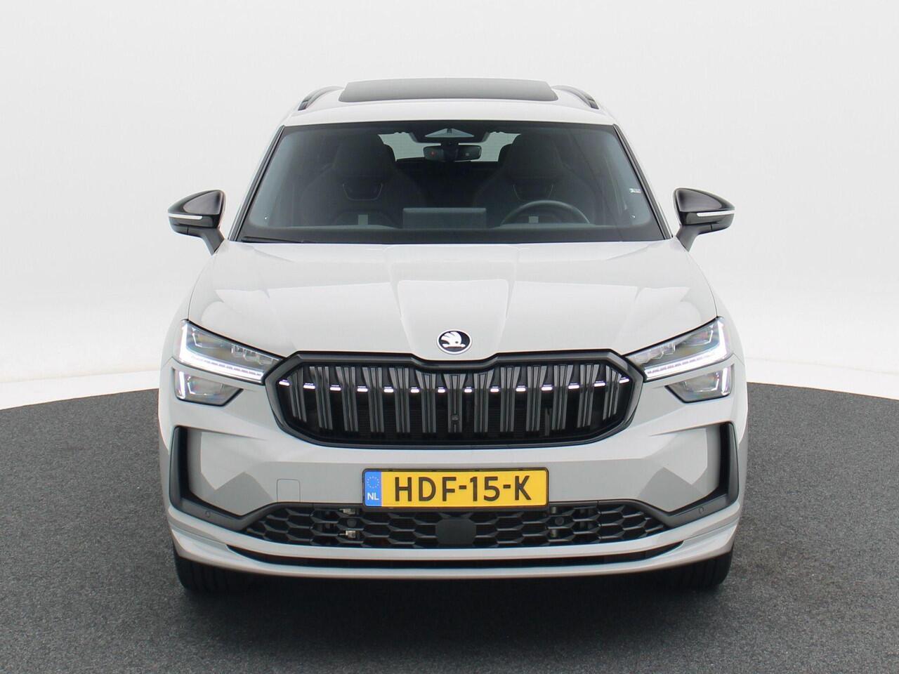Skoda Kodiaq 1.5 TSi 204 Pk Automaat PHEV Sportline Business | Panoramadak | Trekhaak | Stoel Verwarming | Canton Audio | Carplay | Elektrische Achterklep | 20 Inch | 17.782 Km!