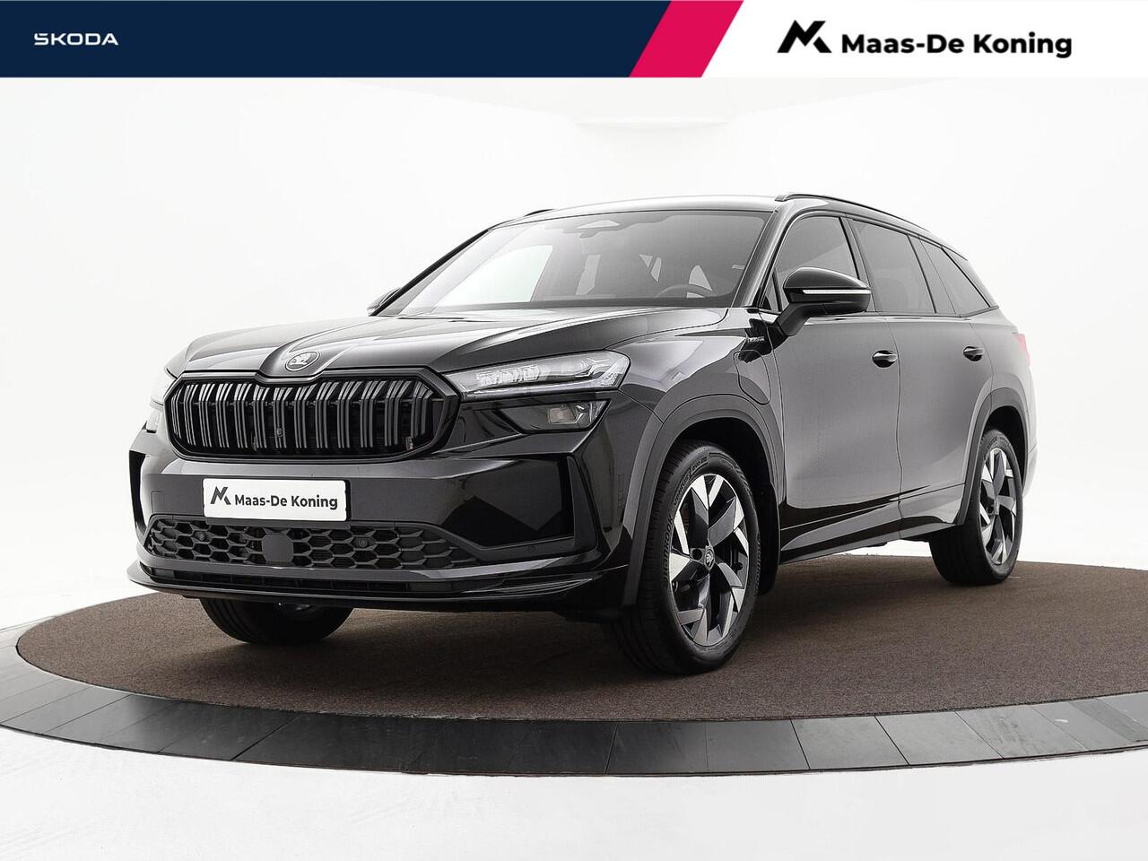 Skoda Kodiaq 1.5 TSI 204pk DSG PHEV Sportline Business · Camera · Elek.Trekhaak · Apple/Android Car Play · Navigatie · Elek. Bestuurdersstoel · 19'' Inch · Garantie t/m 04-03-2028 of 100.000km