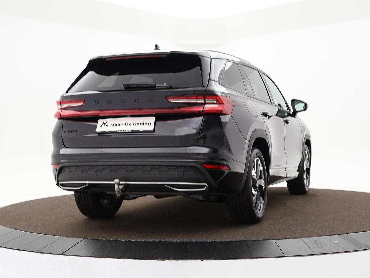 Skoda Kodiaq 1.5 TSI 204pk DSG PHEV Sportline Business · Camera · Elek.Trekhaak · Apple/Android Car Play · Navigatie · Elek. Bestuurdersstoel · 19'' Inch · Garantie t/m 04-03-2028 of 100.000km