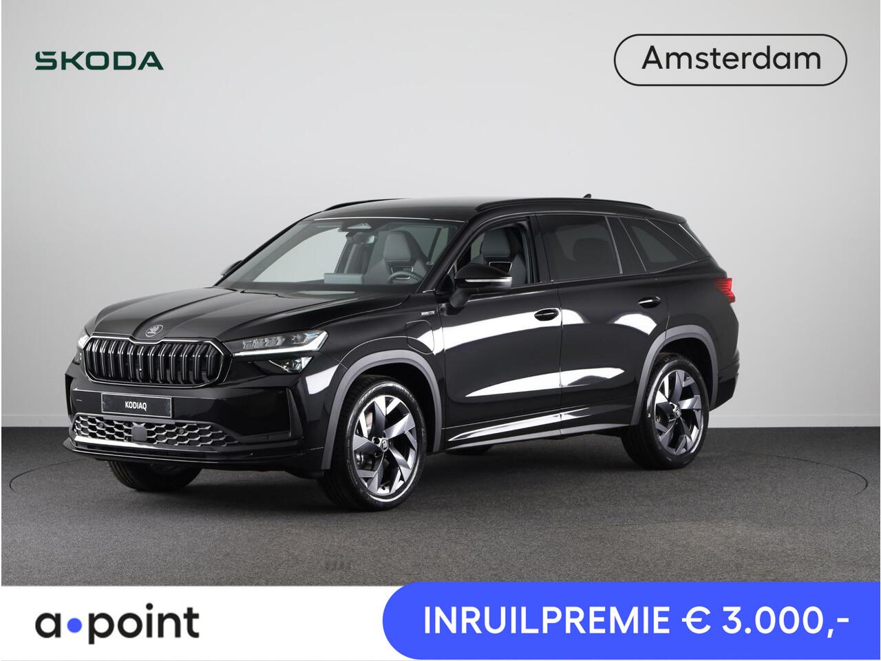 Skoda Kodiaq Sportline Business PHEV 1.5 TSI 204 pk 6 versn. DSG | Panoramadak | Light & View | Elek. stoel | Adaptive Cruise | Blind Spot |