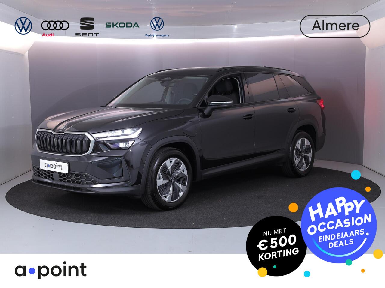 Skoda Kodiaq 1.5 TSI PHEV Selection 204 pk Automaat (DSG) | Navigatie via App | Trekhaak (wegklapbaar) | Parkeersensoren | Achteruitrijcamera | Stoelverwarming |