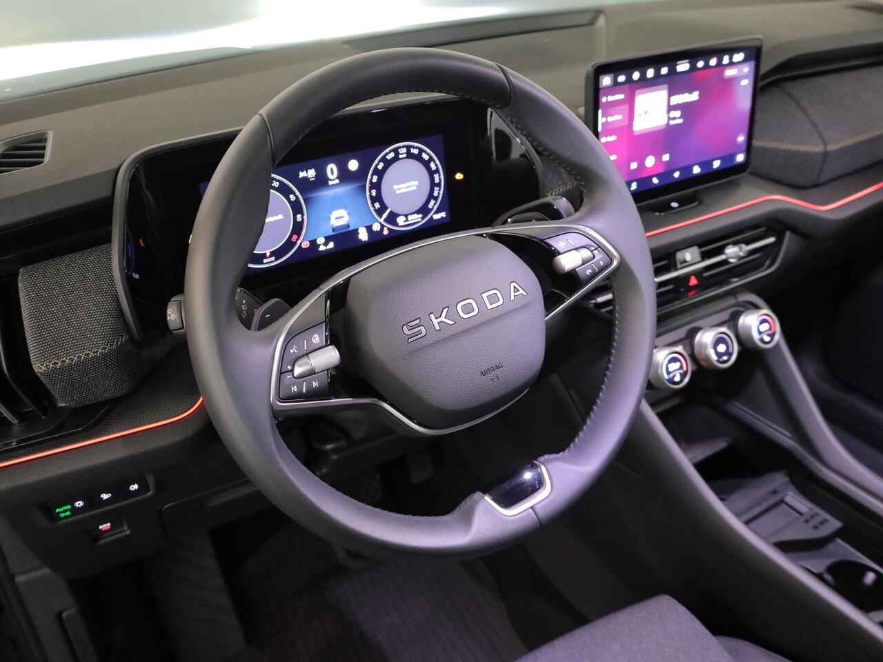 Skoda Kodiaq 1.5 TSI PHEV Selection 204 pk Automaat (DSG) | Navigatie via App | Trekhaak (wegklapbaar) | Parkeersensoren | Achteruitrijcamera | Stoelverwarming |