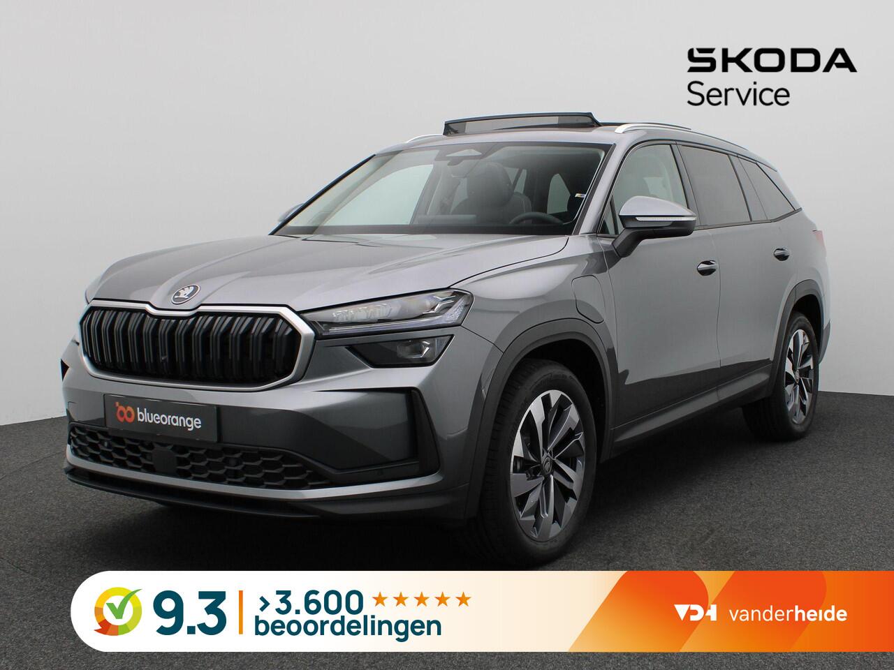 Skoda Kodiaq 1.5 TSI PHEV Business Edition 204PK DSG Pano-Schuifdak, Trekhaak, Matrix LED-verlichting, Keyless, Side Assist, Memorystoel, Virtual Pedal, 19" LM Velgen