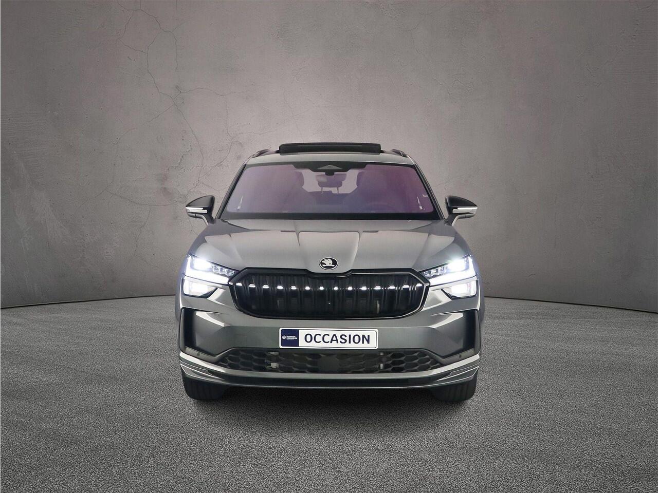 Skoda Kodiaq Sportline Business 1.5 TSI PHEV 204pk DSG Automaat Trekhaak, Panoramadak, Verwarmde voorruit, CANTON audio, Adaptive cruiese control, Achteruitrijcamera