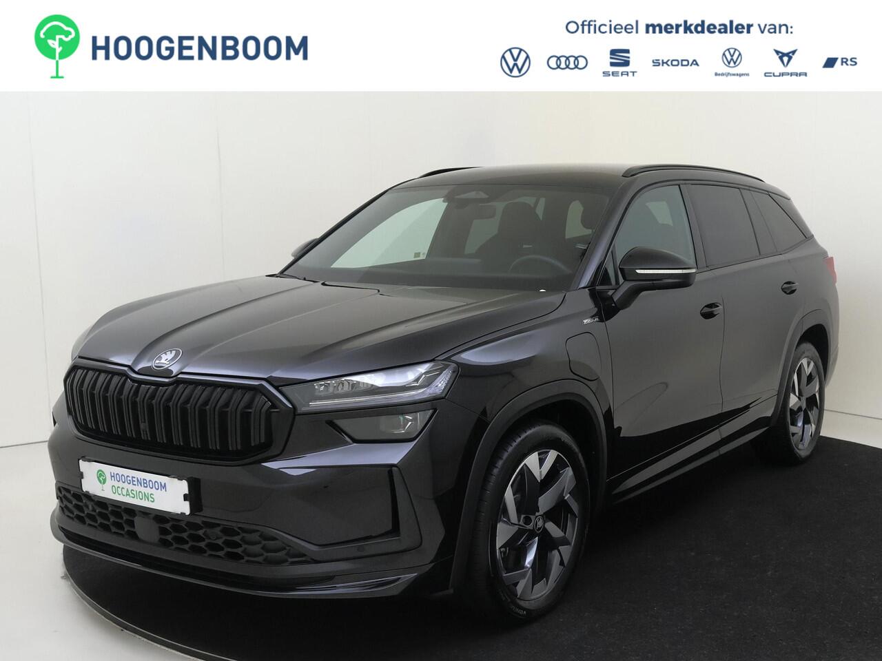 Skoda Kodiaq 1.5 TSI PHEV Sportline Business | Keyless | Stoelverwarming voor en achter | Verlichte grill | Achteruitrijcamera | Navigatie | Dodehoek detectie | Cruise controle | Sfeerverlichting |