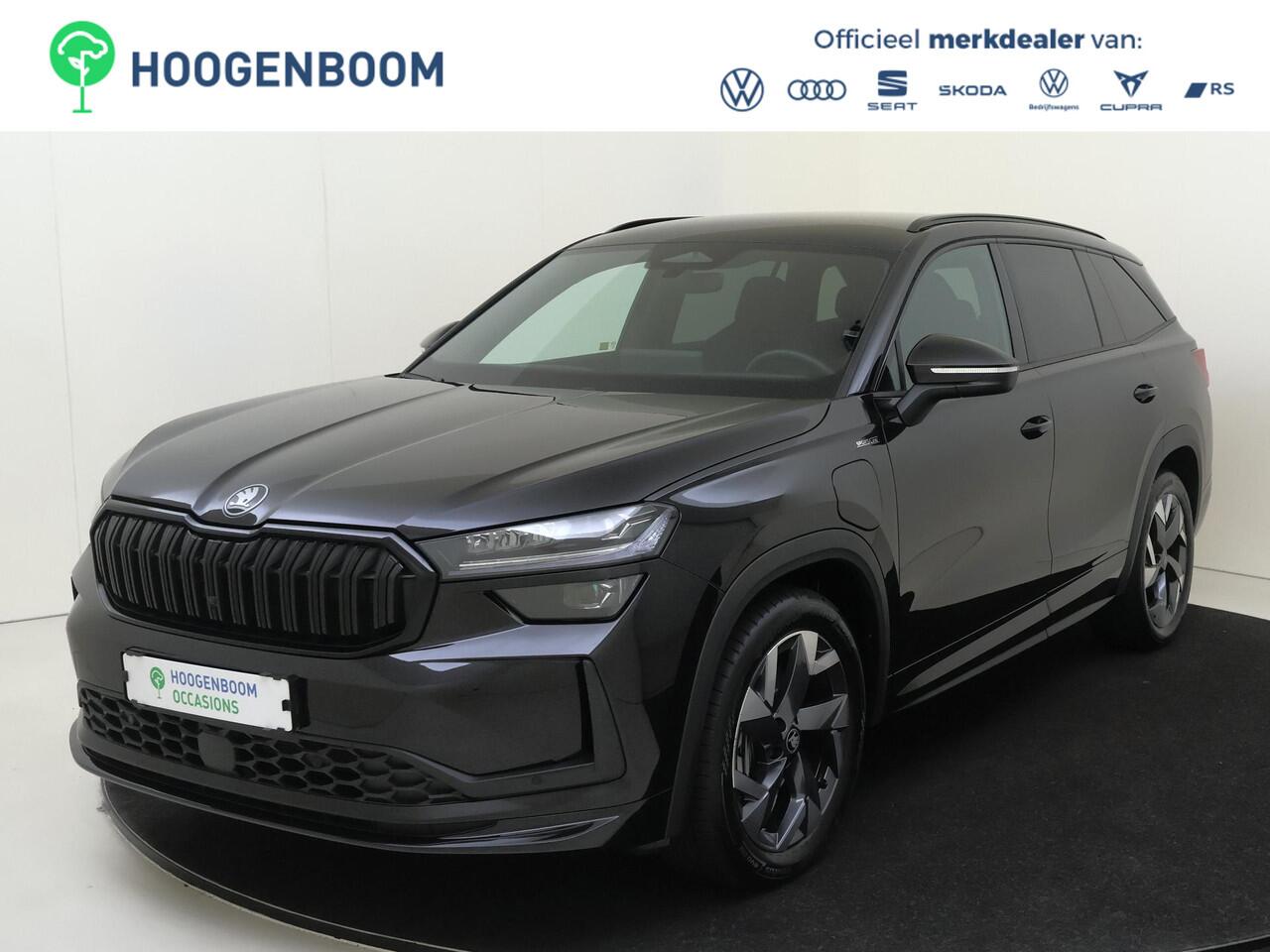 Skoda Kodiaq 1.5 TSI PHEV Sportline Business | Keyless | Stoelverwarming voor en achter | Verlichte grill | Achteruitrijcamera | Navigatie | Dodehoek detectie | Adaptieve cruise controle | Sfeerverlichting |