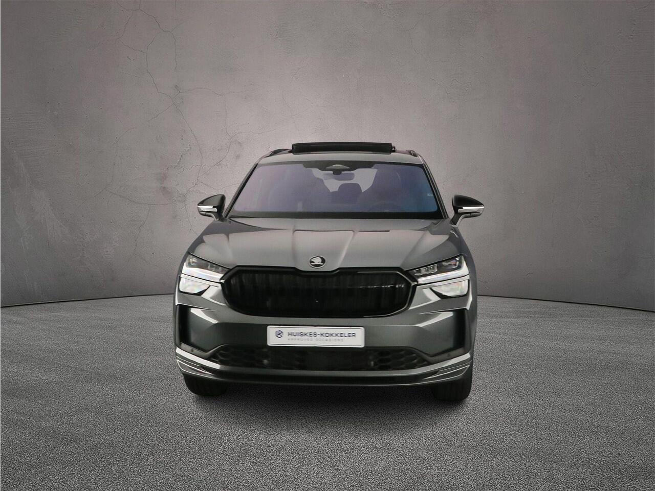 Skoda Kodiaq Sportline Business 1.5 TSI PHEV 204pk DSG Automaat Trekhaak, Panoramadak, Elektrische achterklep, Adaptive cruise control, Achteruitrijcamera, LED matrix koplampen