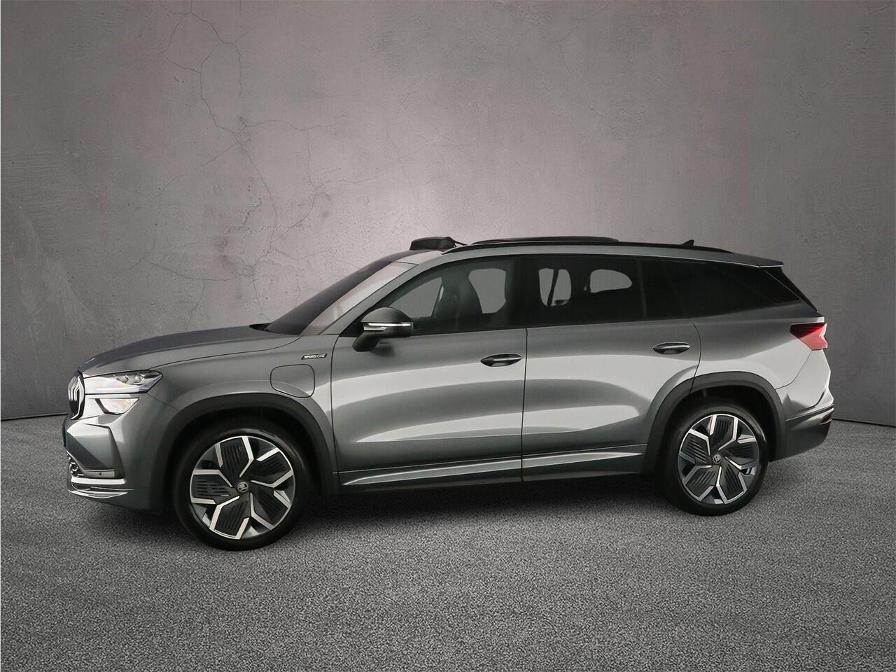 Skoda Kodiaq Sportline Business 1.5 TSI PHEV 204pk DSG Automaat Trekhaak, Panoramadak, Elektrische achterklep, Adaptive cruise control, Achteruitrijcamera, LED matrix koplampen