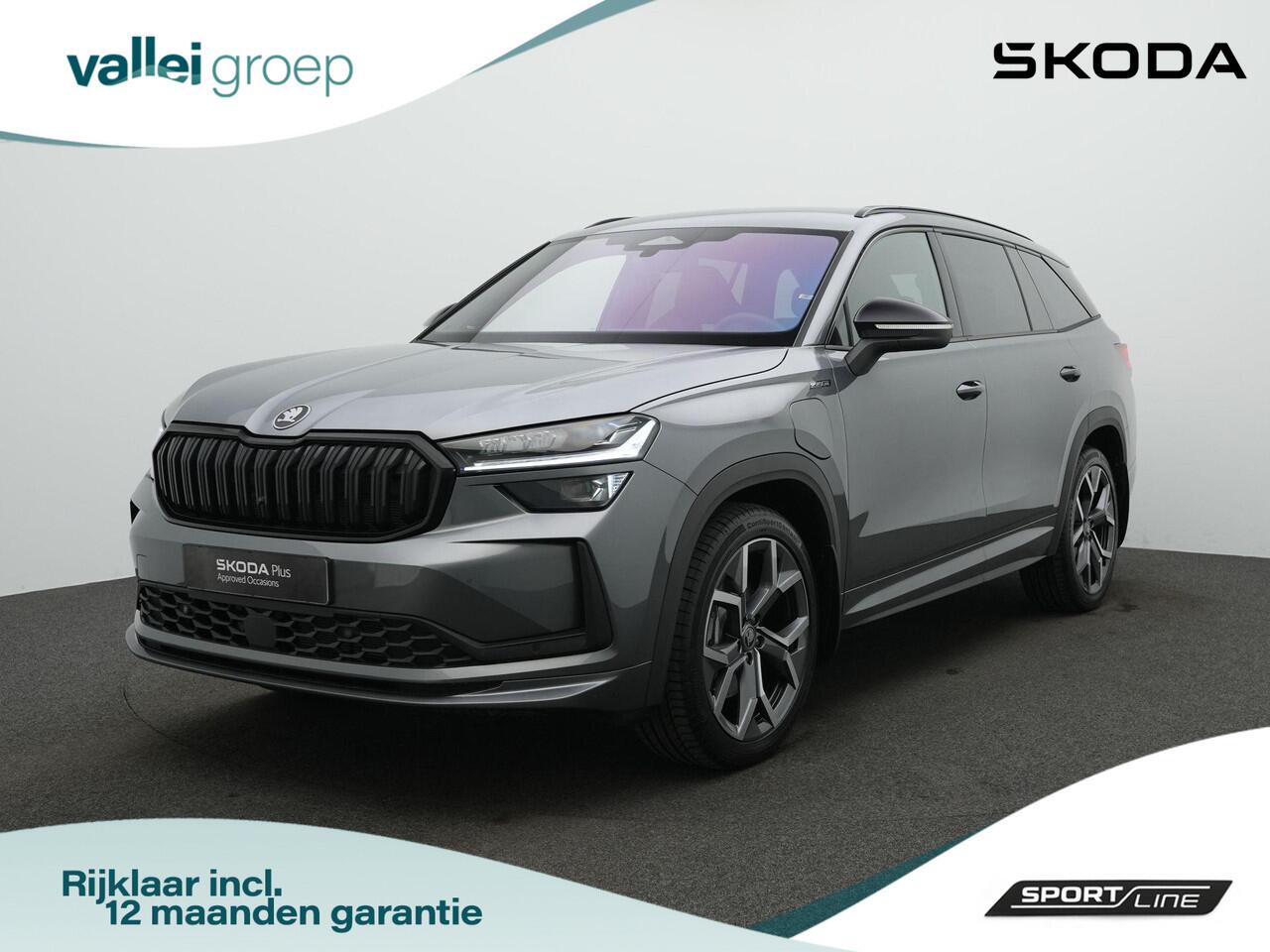 Skoda Kodiaq 1.5 TSI PHEV 204 pk DSG Sportline | Trekhaak | Geheugenstoelen | Canton | Matrix LED