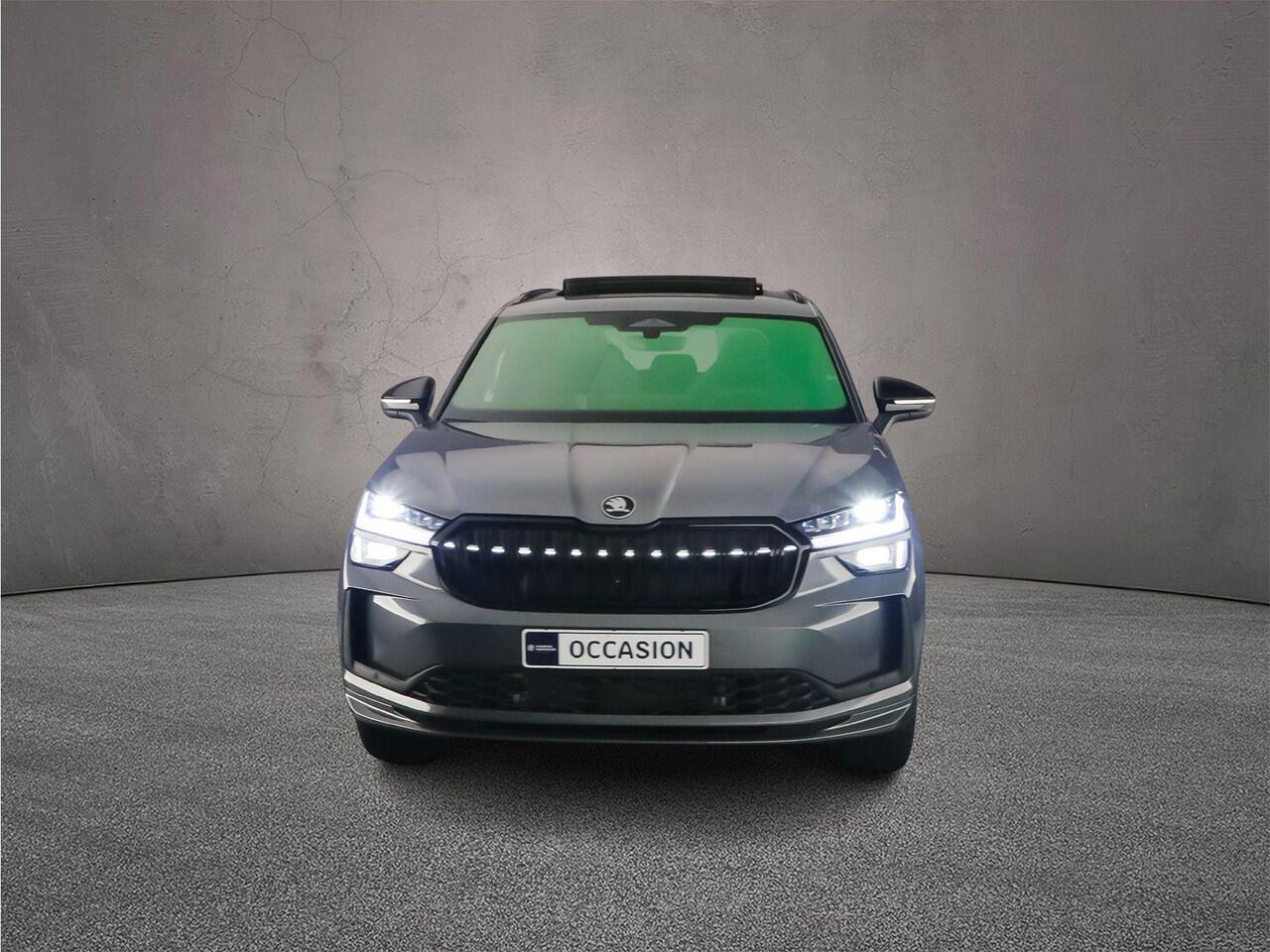 Skoda Kodiaq Sportline Business 1.5 TSI PHEV 204pk DSG Automaat Trekhaak, Panoramadak, Adaptive cruise control, Elektrische achterklep, LED matrix koplampen