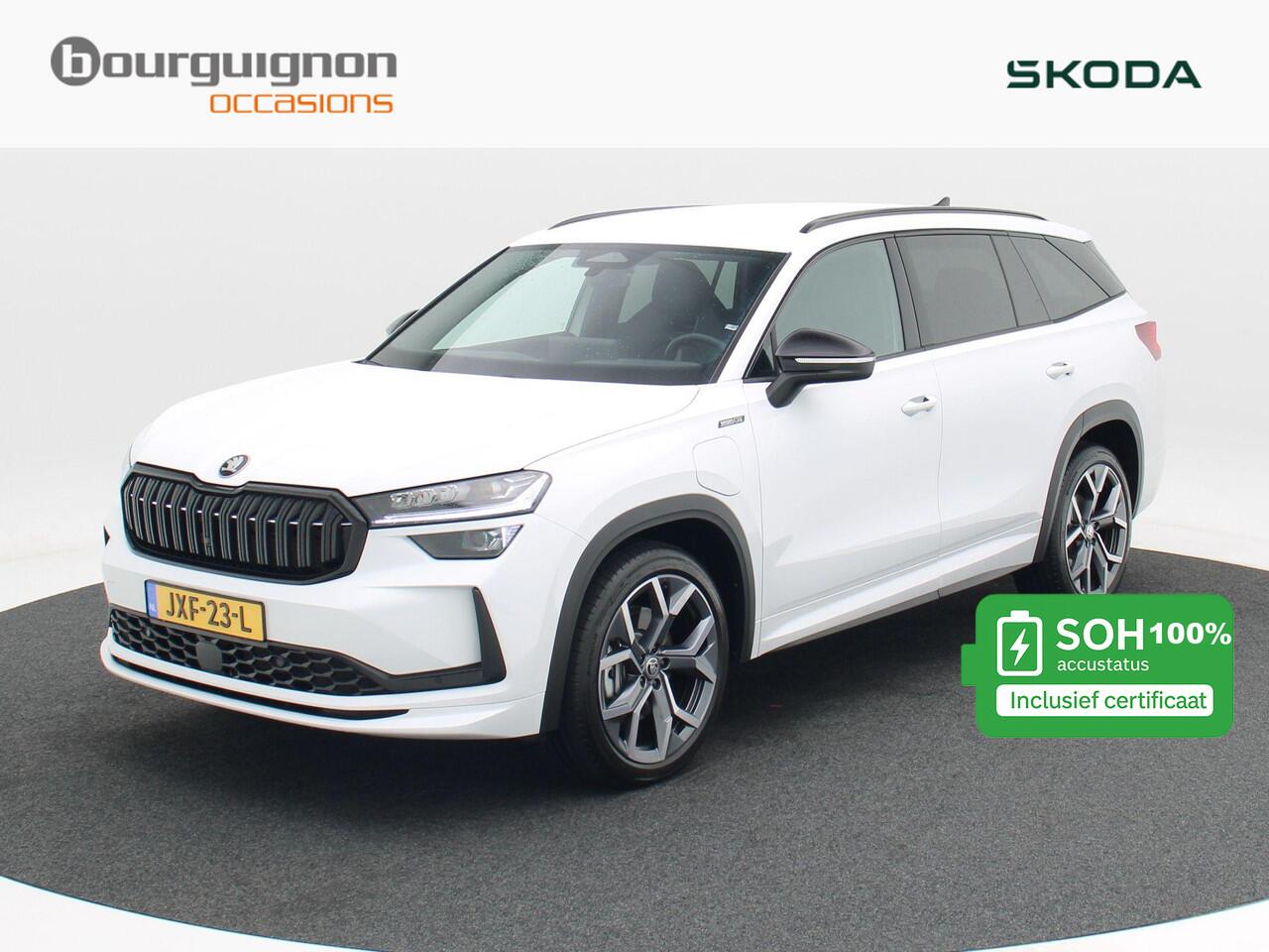 Skoda Kodiaq 1.5 TSi 204 Pk PHEV Sportline Business | Trekhaak | Adaptive Cruise | Stuur/Stoel Verwarming | Navigatie | Full LED | 19 Inch | 11.016 Km !!