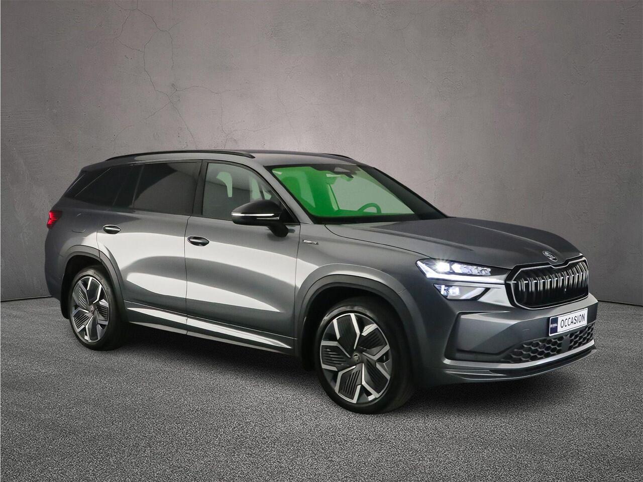 Skoda Kodiaq Sportline Business 1.5 TSI PHEV 204pk DSG Automaat Trekhaak, Adaptive cruise control, Elektrische achterklep, Achteruitrijcamera, LED matrix koplampen