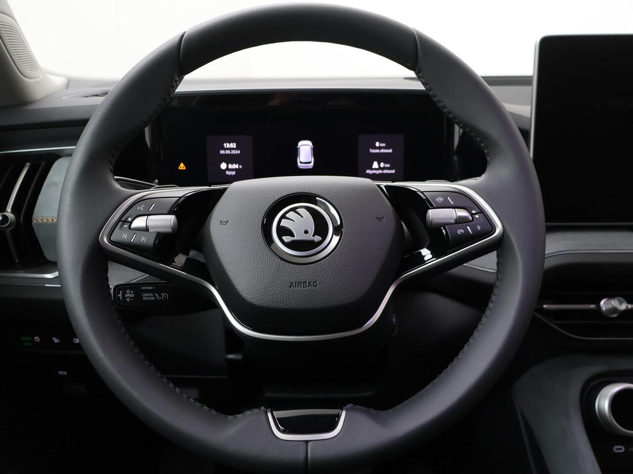 Skoda Kodiaq Business Edition 1.5 TSI 150 pk DSG ¦koda Kodiaq Business Edition 1.5 TSI m-HEV 150 pk DSG | Automaat | Elektrische achterklep | Navigatie | Adaptieve cruise control | 19'' Lichtmetalen velgen |