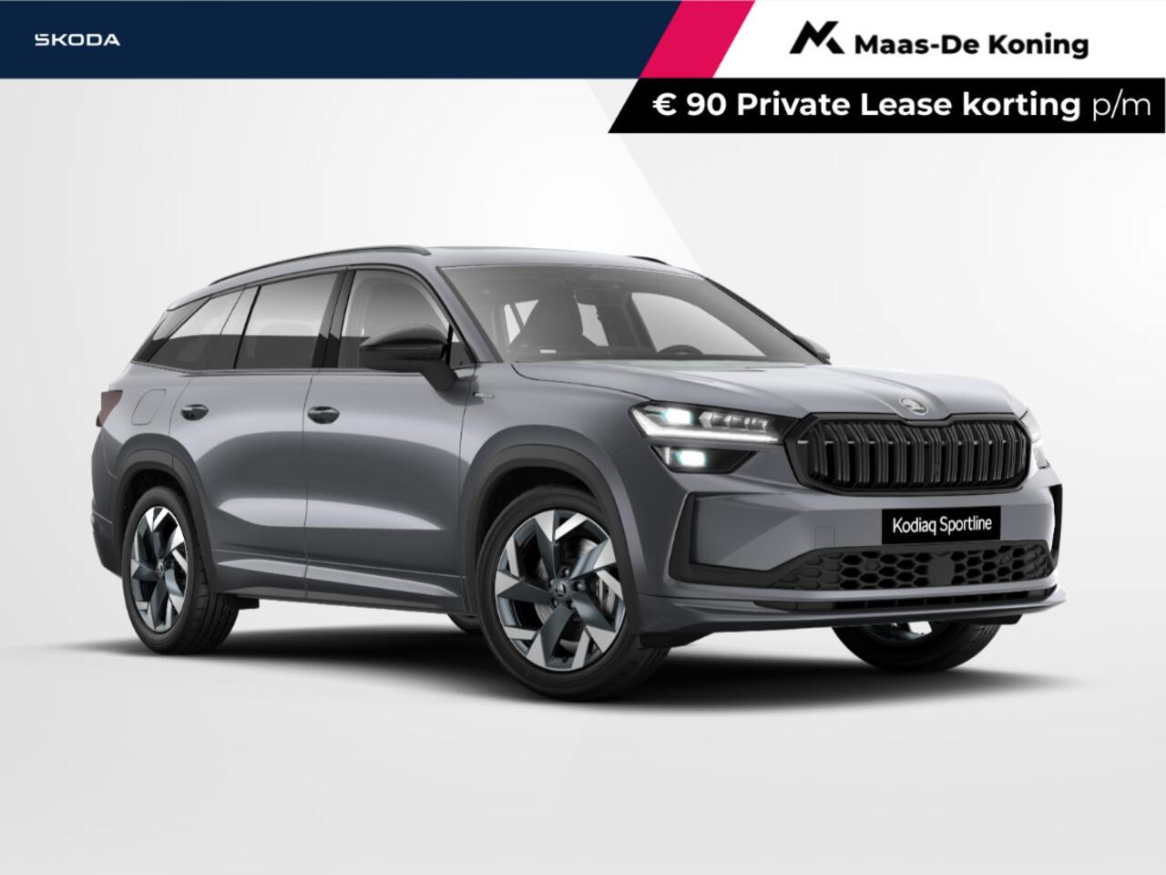 Skoda Kodiaq Sportline Business 1.5 TSI PHEV 150 kW / 204 PK SU V | Panorama dak | Trekhaak | comfort pakket | 4000,- inruilvoordeel!!