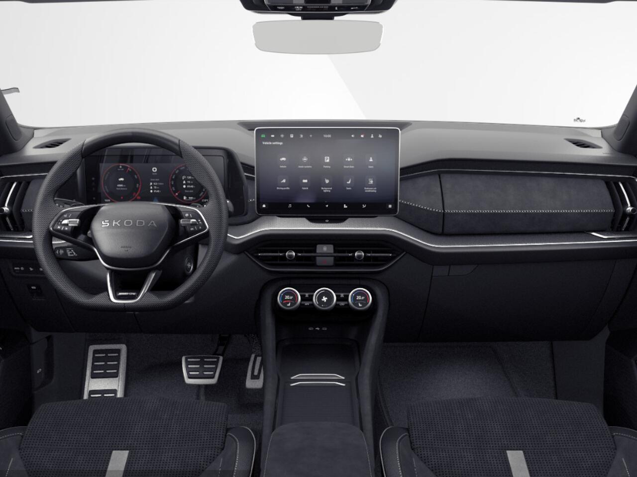 Skoda Kodiaq Sportline Business 1.5 TSI PHEV 150 kW / 204 PK SU V | Panorama dak | Trekhaak | comfort pakket | 4000,- inruilvoordeel!!