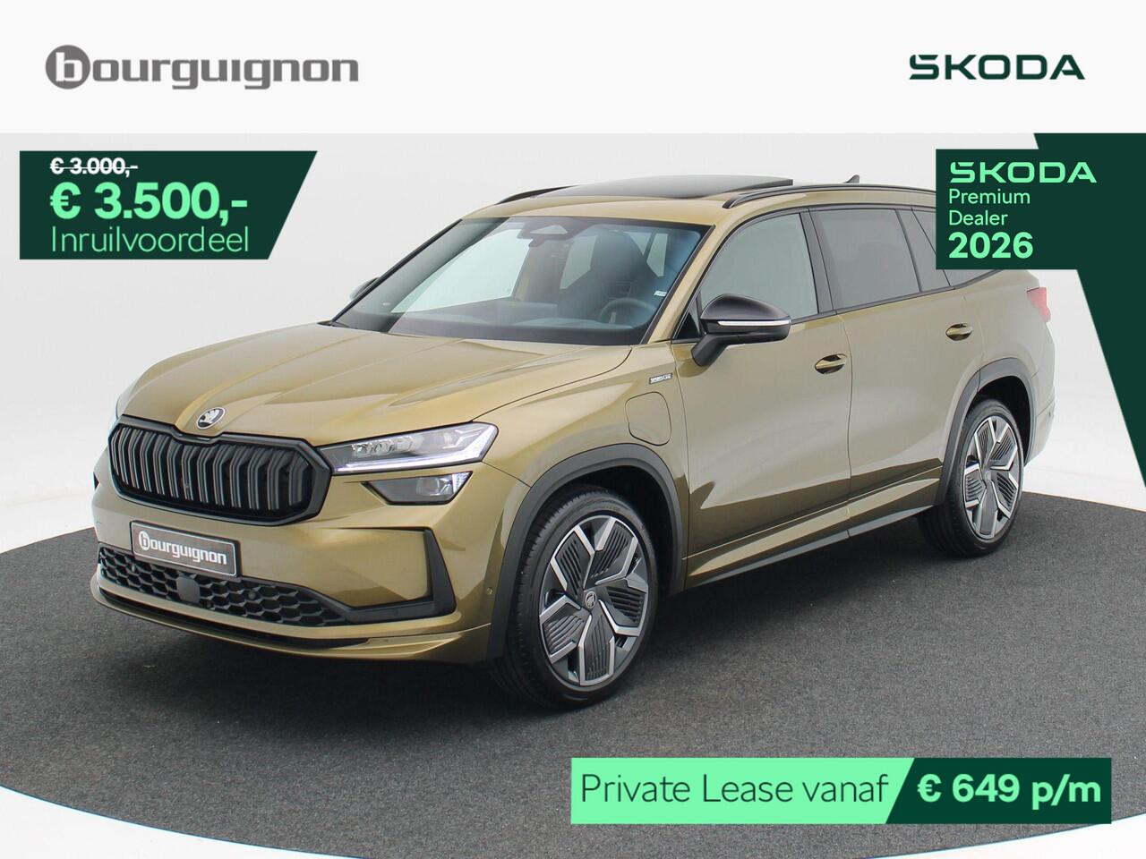 Skoda Kodiaq Sportline Business 1.5 TSI PHEV 204PK | Trekhaak | Panoramadak | Head-up display | Winter pakket