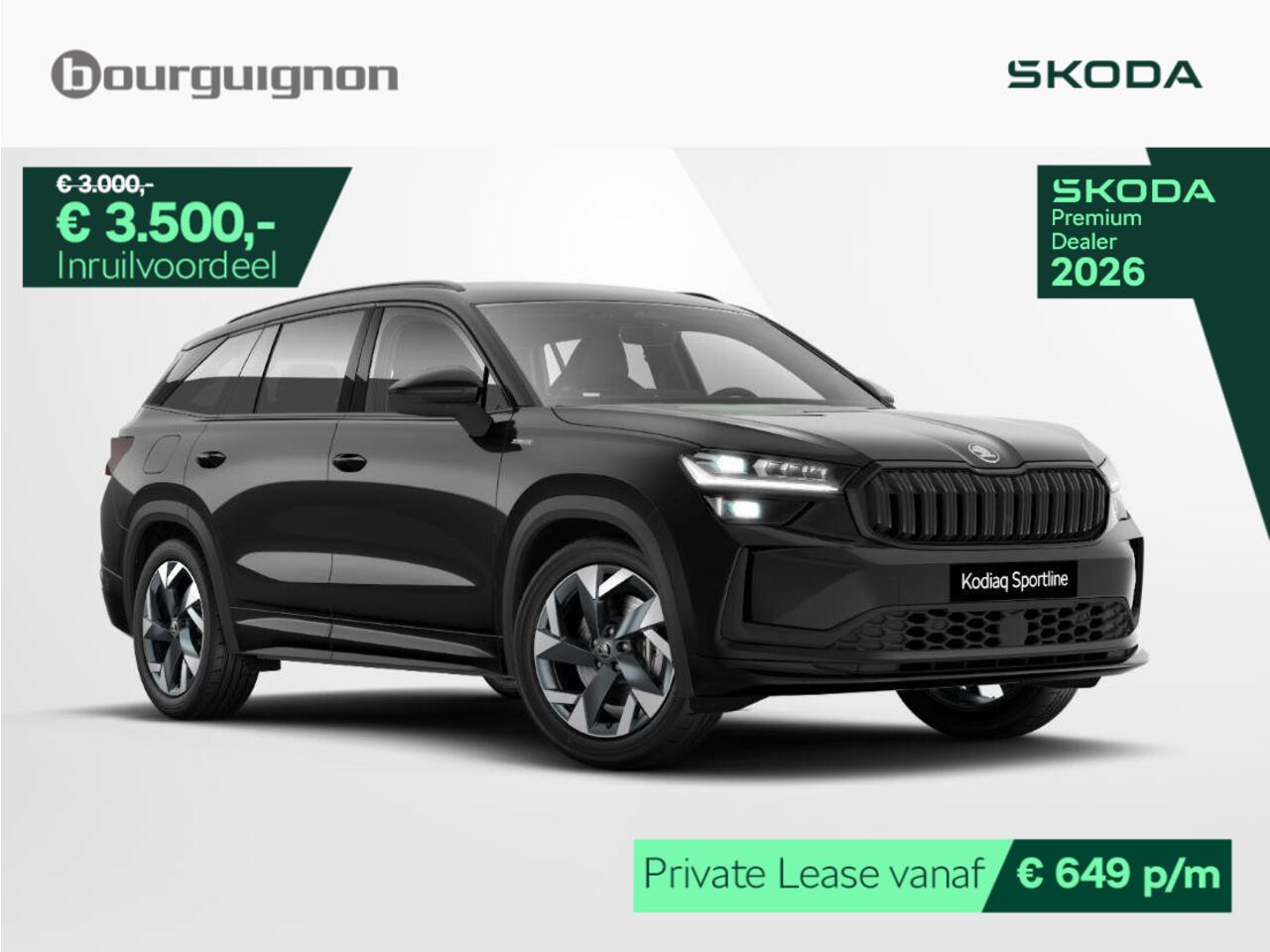 Skoda Kodiaq Sportline Business 1.5 TSI PHEV 204PK | Trekhaak | Head-up display | Canton audio | Adaptive cruise control