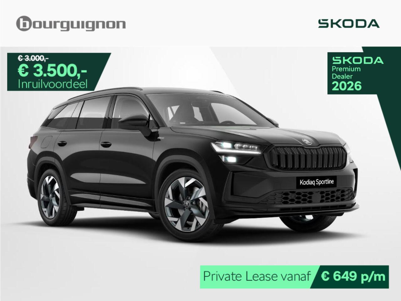 Skoda Kodiaq Sportline Business 1.5 TSI PHEV 204PK | Trekhaak | Stoelverwarming | Adaptive cruise control | Achteruitrijcamera