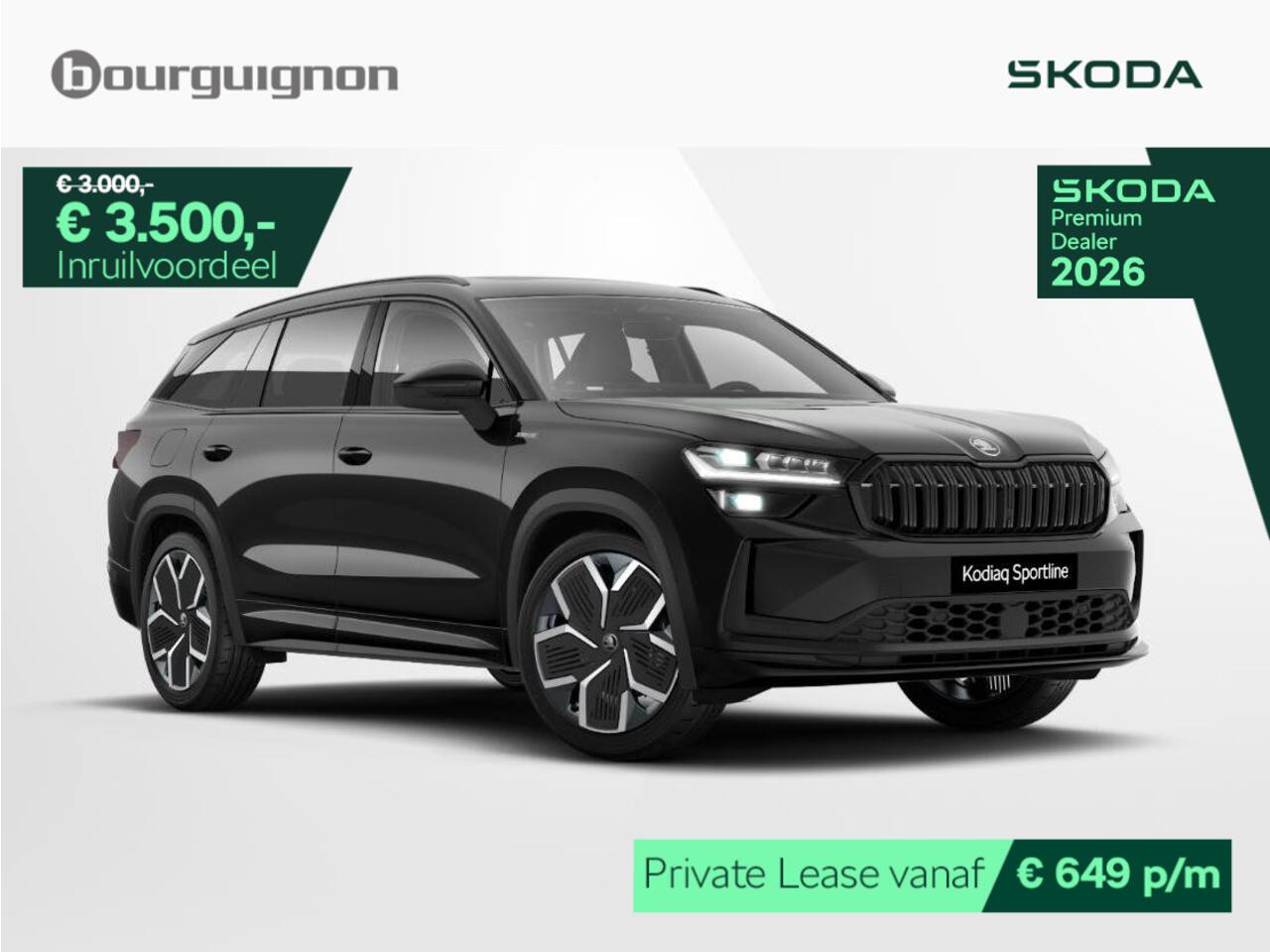 Skoda Kodiaq Sportline Business 1.5 TSI PHEV 204PK | Trekhaak | Panoramadak | Canton audio | Winter pakekt