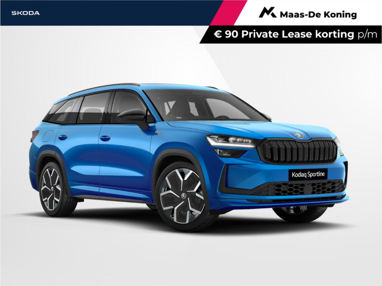 Skoda Kodiaq Sportline Business 1.5 TSI PHEV 150kW/204PK SUV | Comfort Pakket | panoramisch schuif-/kanteldak | Trekhaak wegklapbaar | Parkeer Pakket | 20'' inch velgen Rila aero | ¤3000,- euro inruilpremie