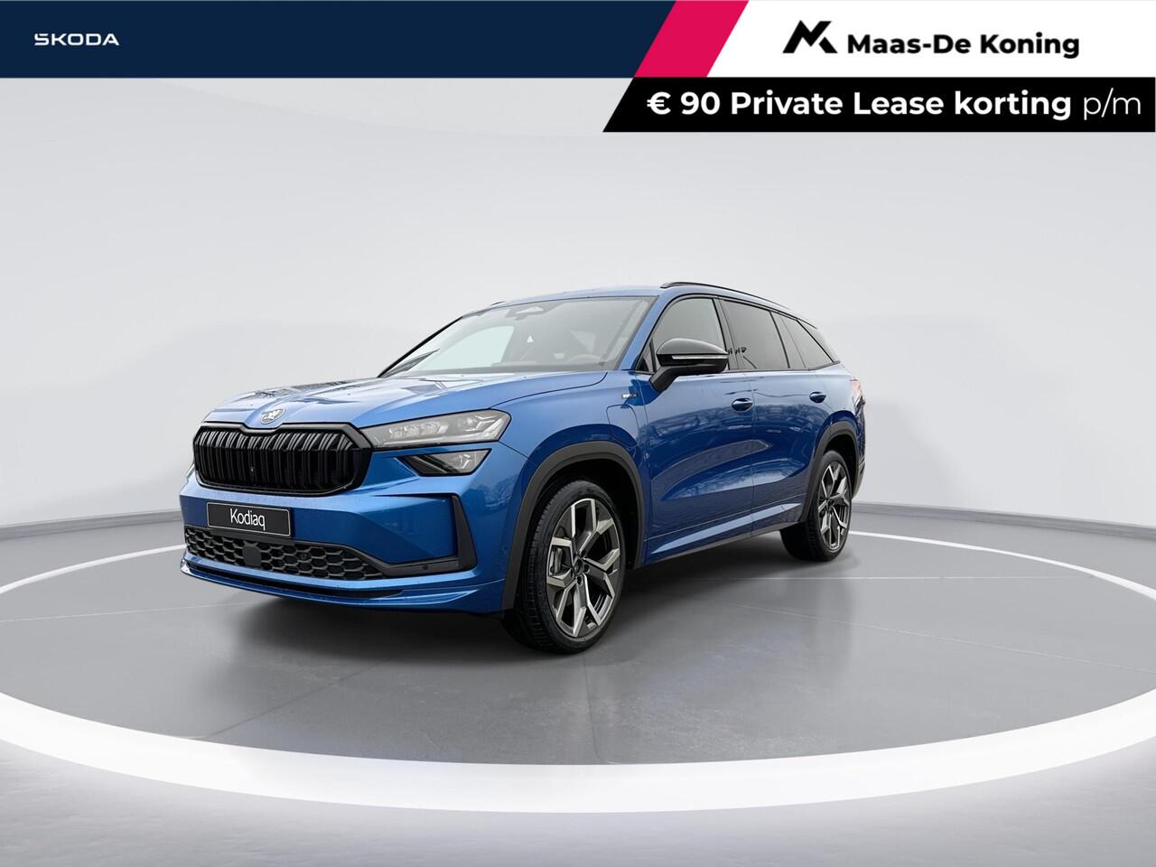 Skoda Kodiaq Sportline Business 1.5 TSI PHEV 150kW/204PK SUV | Comfort Pakket | panoramisch schuif-/kanteldak | Trekhaak wegklapbaar | Parkeer Pakket | 20'' inch velgen Rila aero