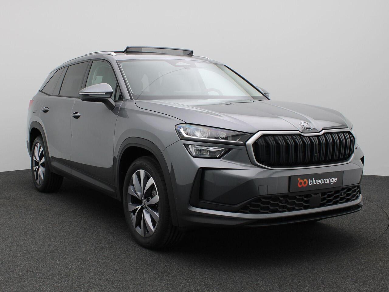 Skoda Kodiaq 1.5 TSI PHEV Business Edition Plus 204PK DSG Pano-Schuifdak, Trekhaak, Side Assist, Virtual Pedal, Memorystoel, Winterpakket, Keyless, Achteruitrijcamera, 19" LM Velgen