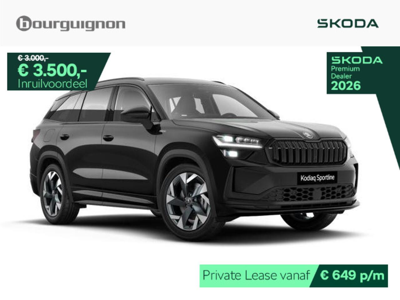Skoda Kodiaq Sportline Business 1.5 TSI PHEV 204 PK | Trekhaak | Canton audio | Adaptive cruise control | Stoelverwarming