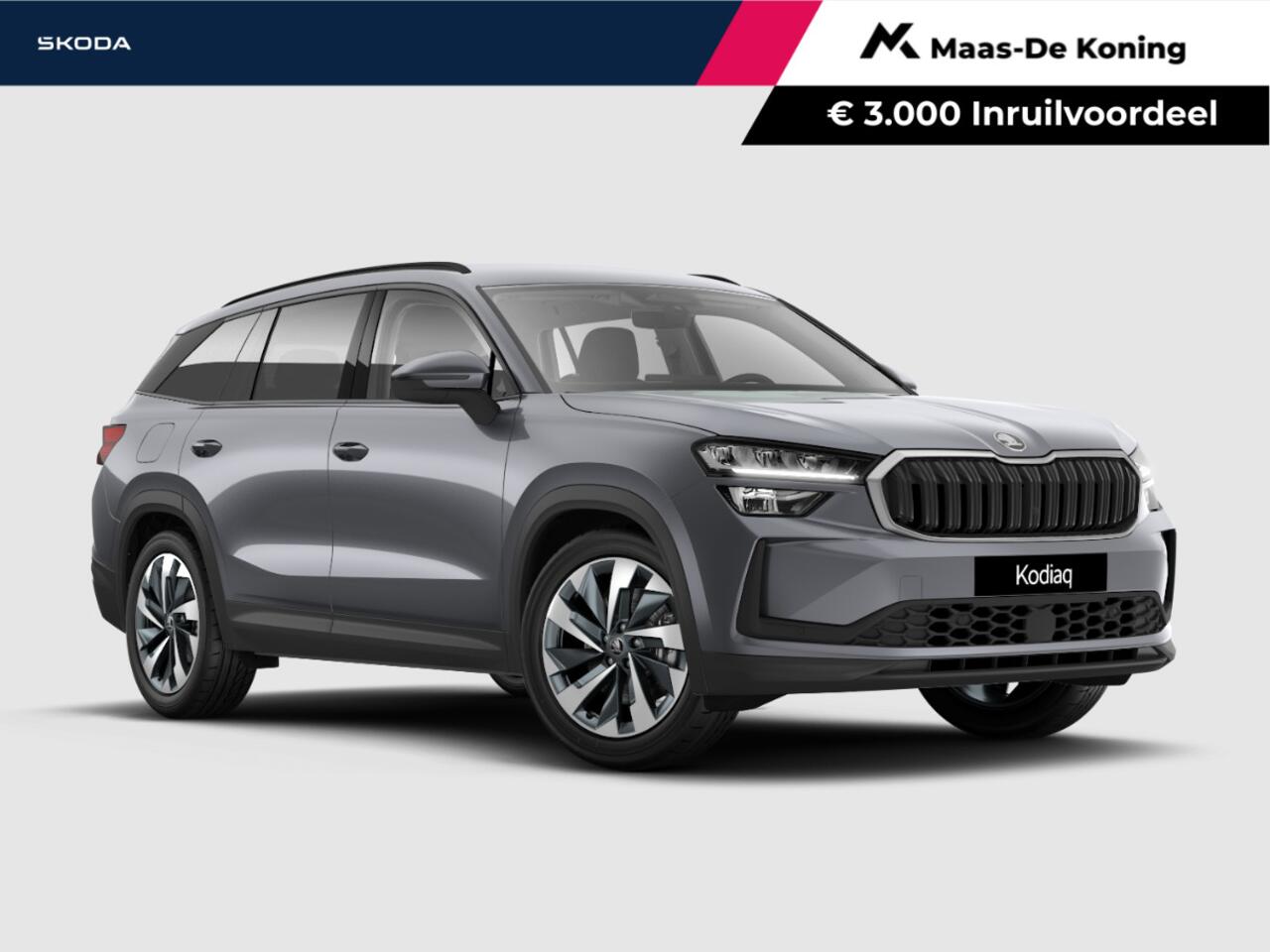 Skoda Kodiaq Business Edition Plus 1.5 TSI PHEV 150 kW / 204 PK Graphite Grey | Trekhaak wegklapbaar | 3000,- inruilbonus