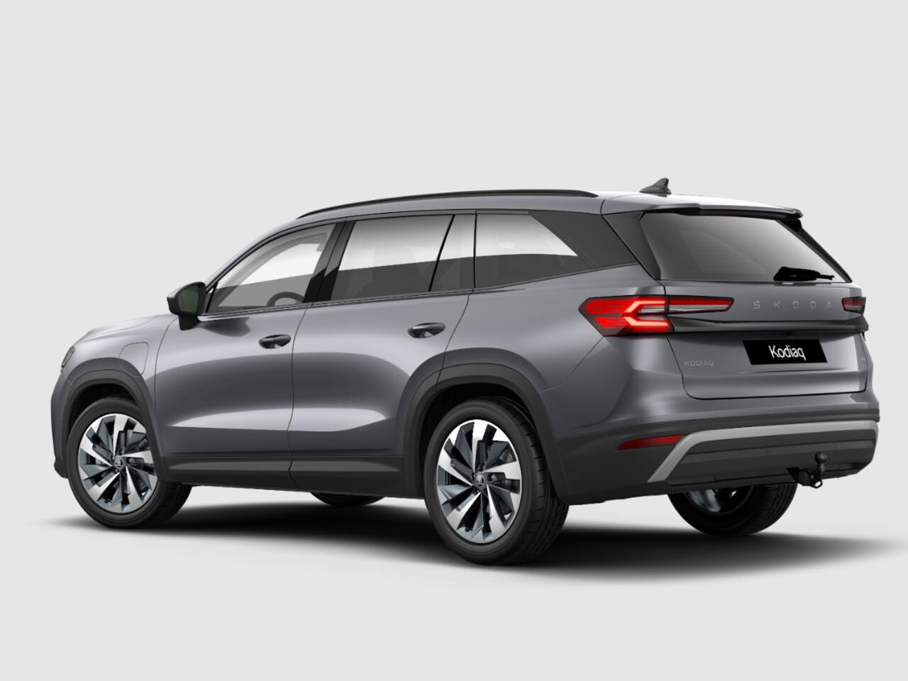 Skoda Kodiaq Business Edition Plus 1.5 TSI PHEV 150 kW / 204 PK Graphite Grey | Trekhaak wegklapbaar | 3000,- inruilbonus